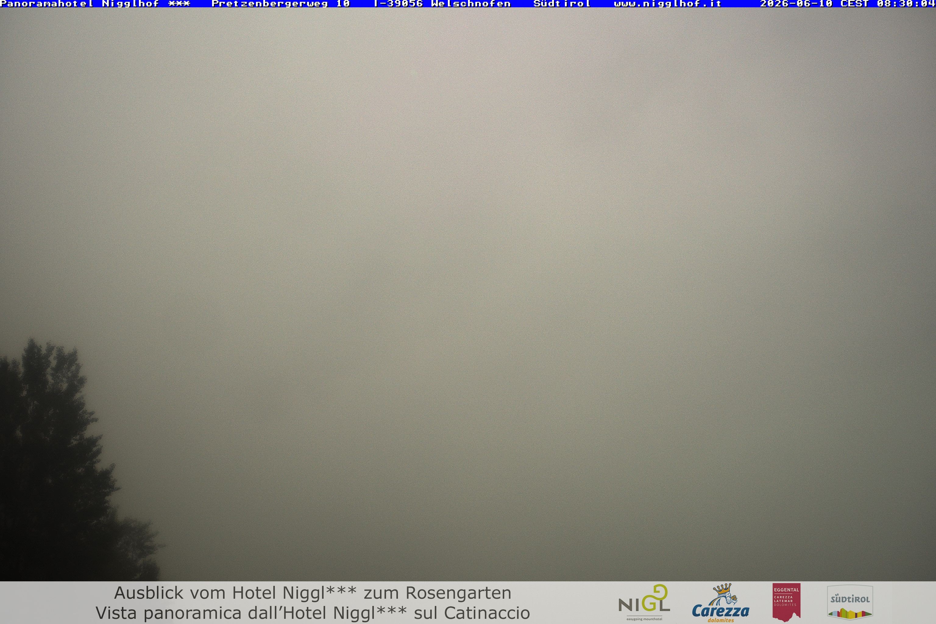 Archived image Webcam Welschnofen: Hotel Nigglhof