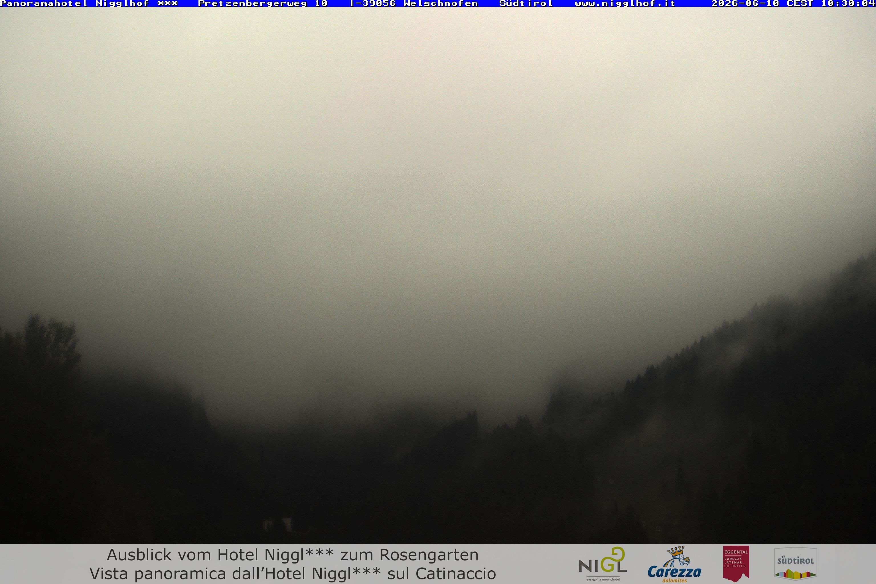 Archived image Webcam Welschnofen: Hotel Nigglhof