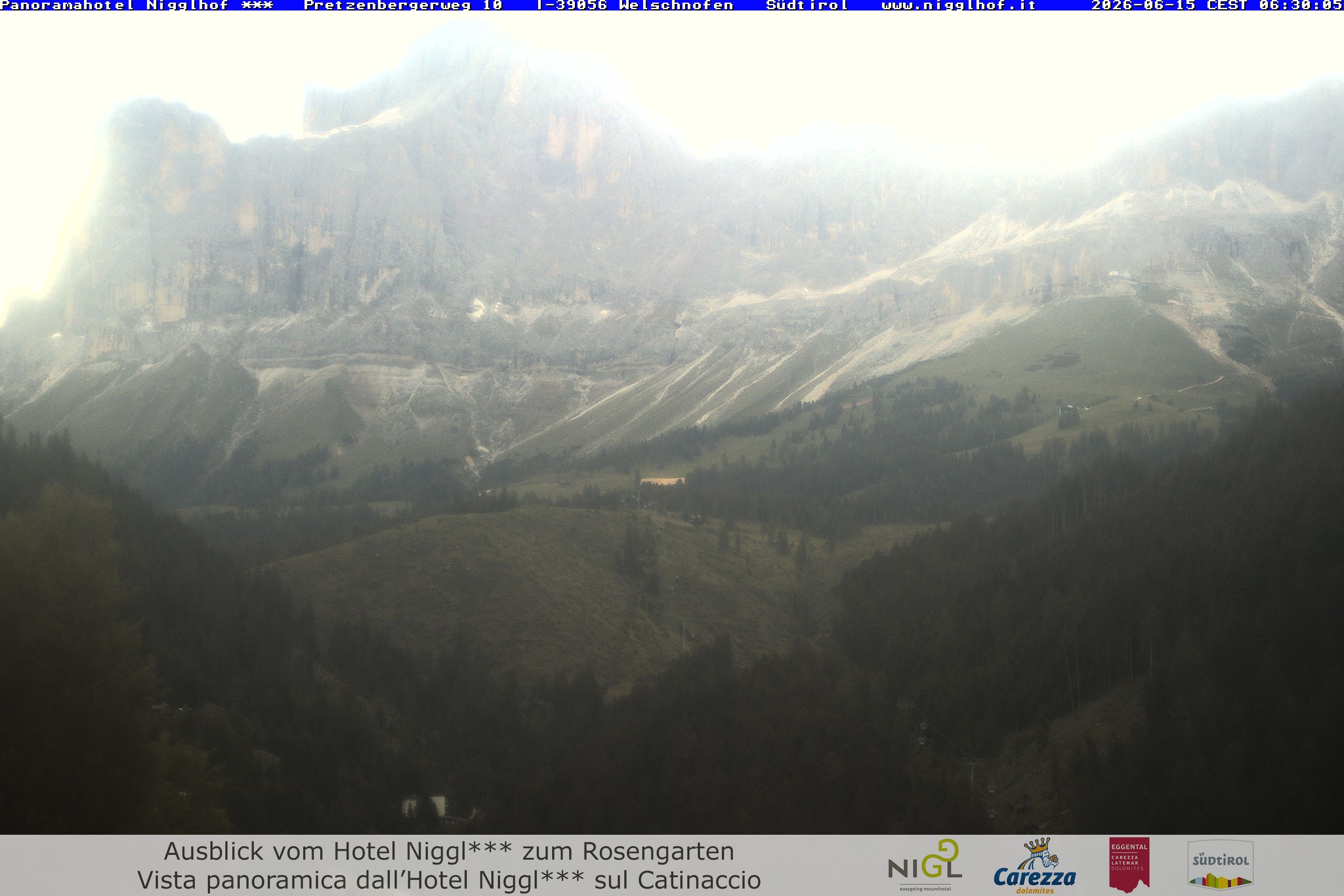 Archiv Foto Webcam Welschnofen: Hotel Nigglhof