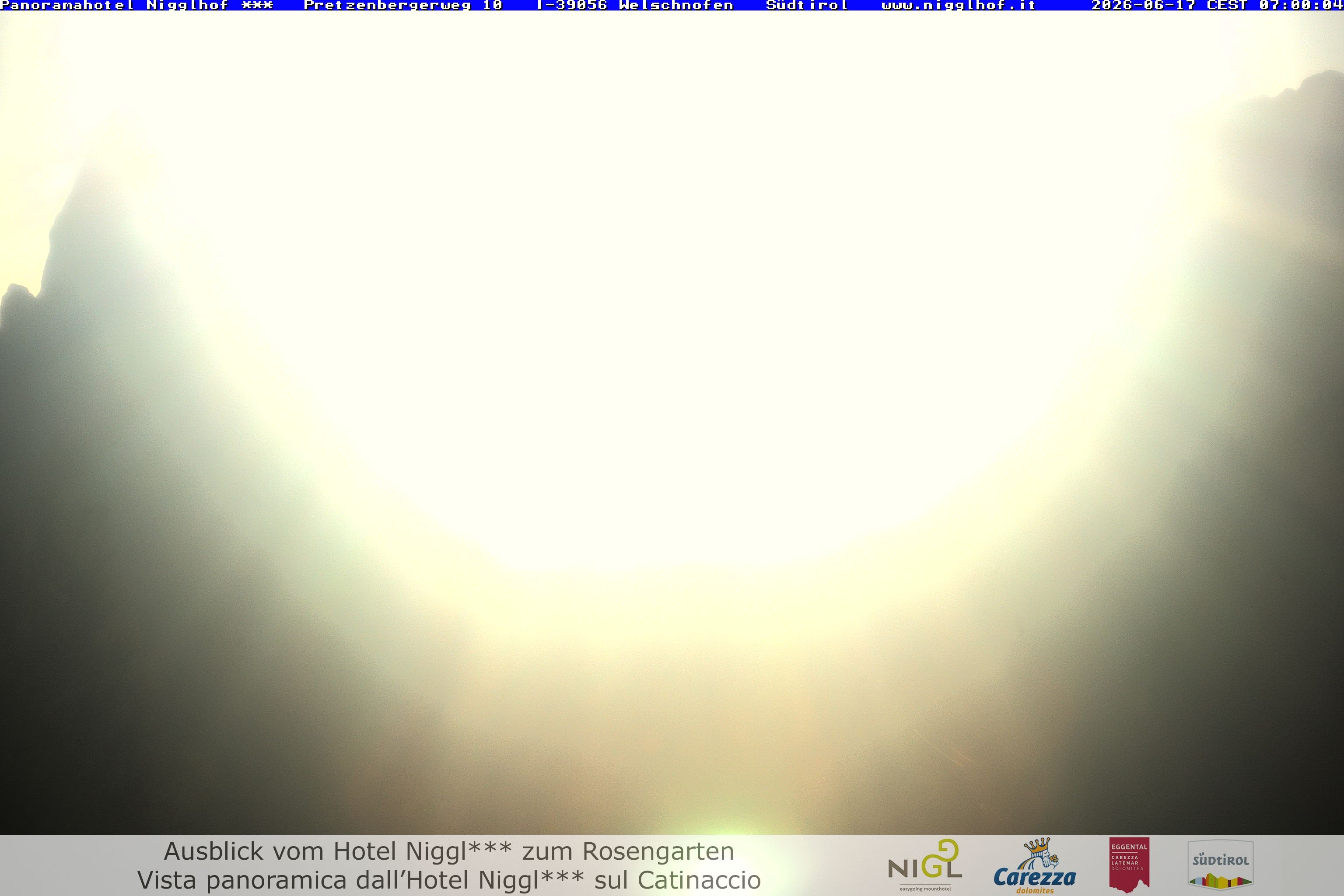 Archiv Foto Webcam Welschnofen: Hotel Nigglhof