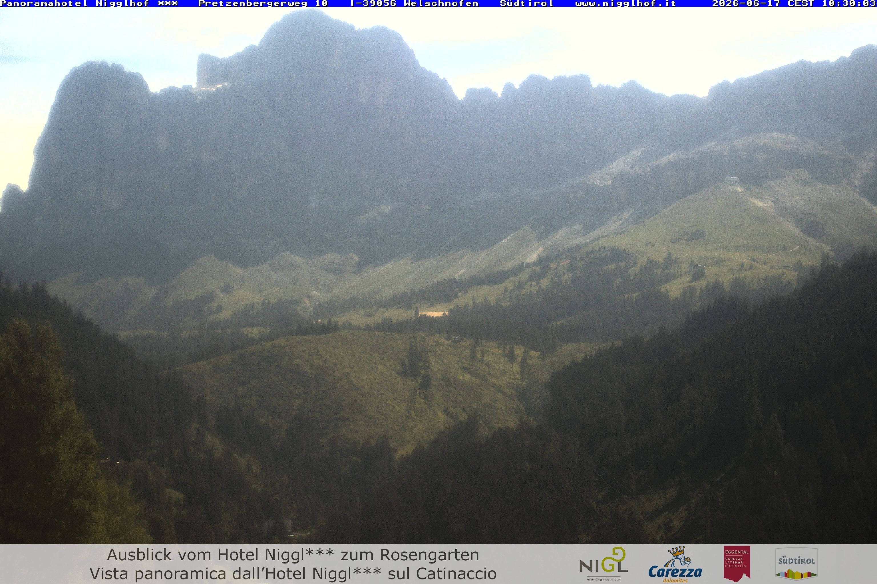 Archiv Foto Webcam Welschnofen: Hotel Nigglhof