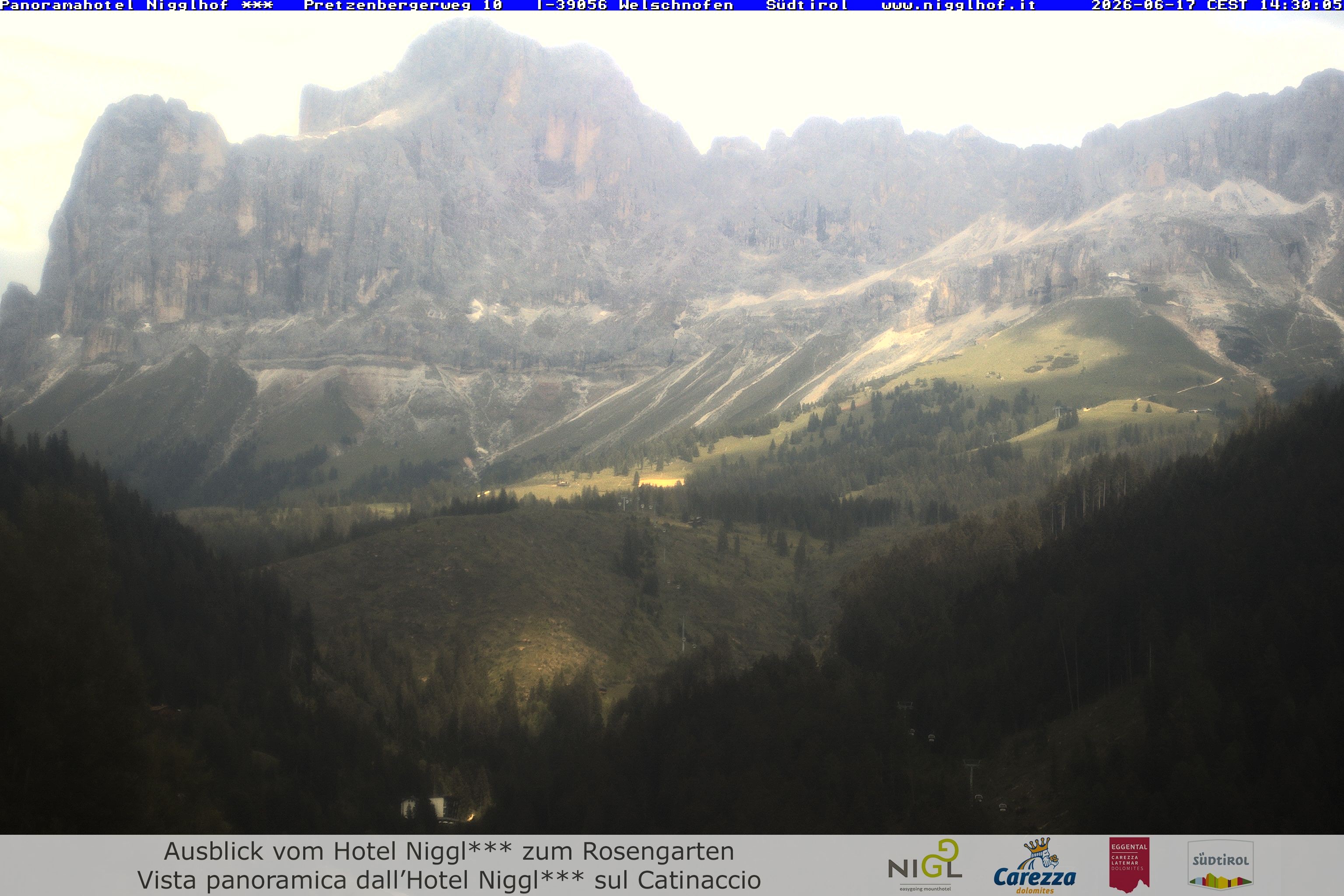 Archiv Foto Webcam Welschnofen: Hotel Nigglhof