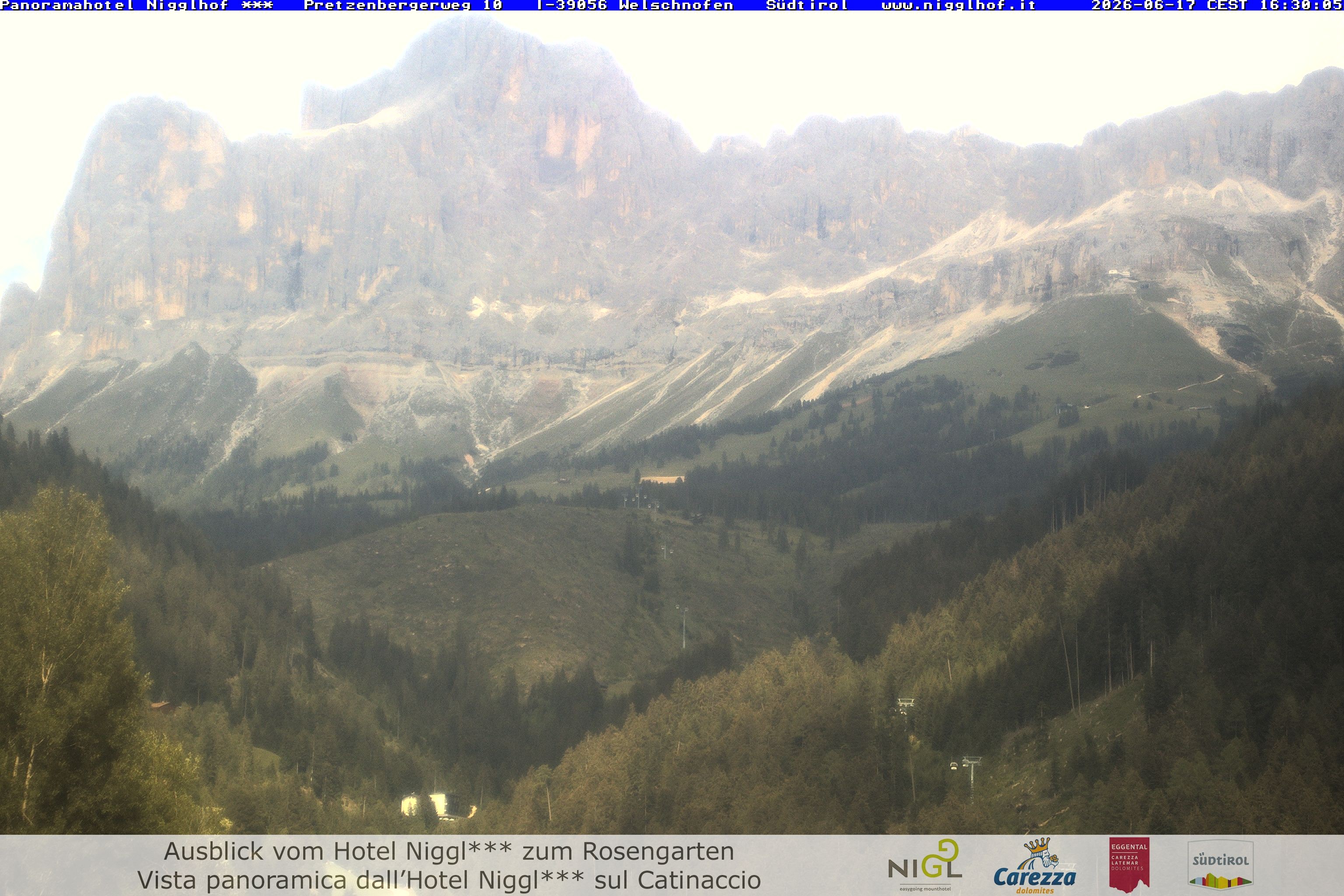 Archiv Foto Webcam Welschnofen: Hotel Nigglhof