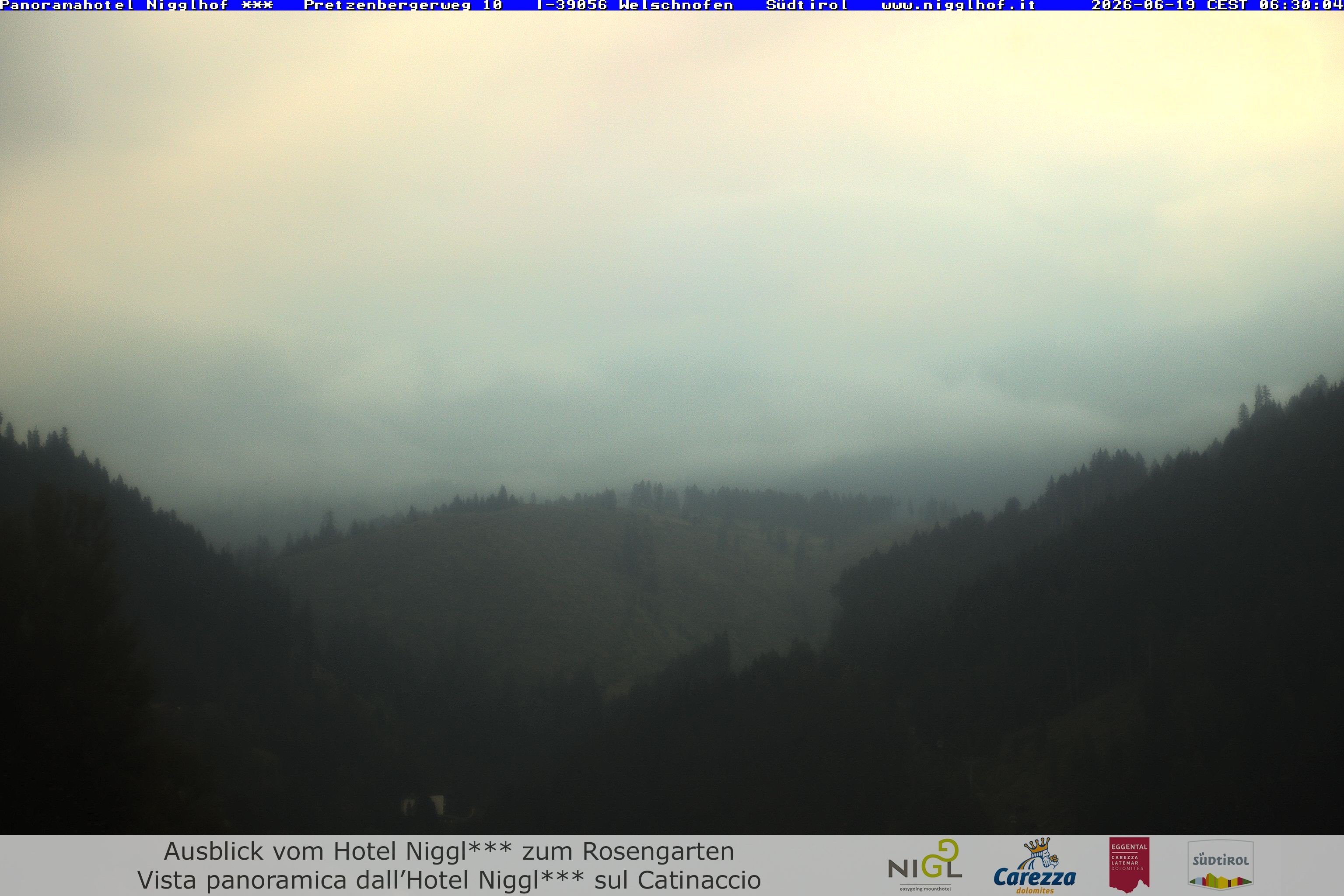Archived image Webcam Welschnofen: Hotel Nigglhof