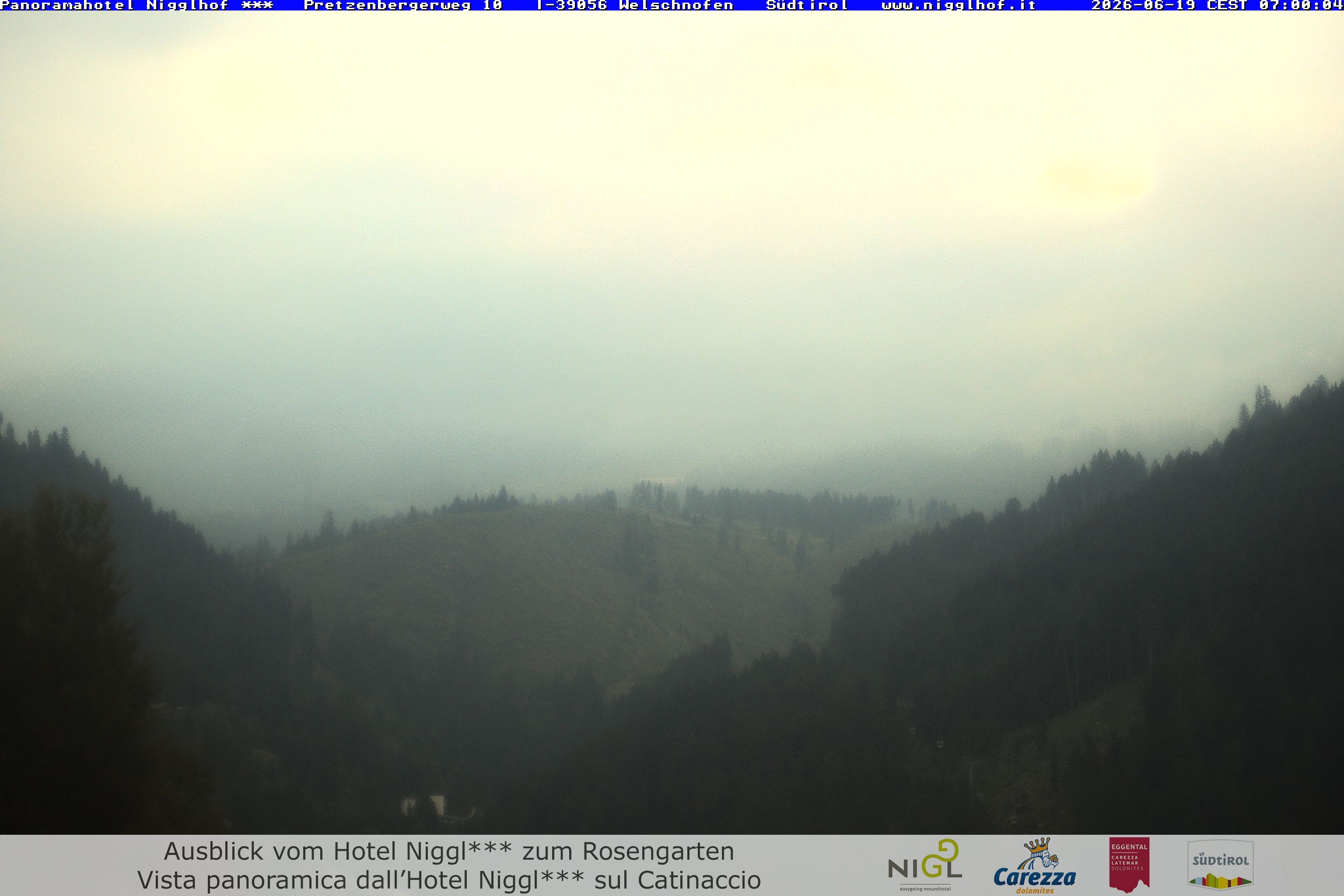 Archived image Webcam Welschnofen: Hotel Nigglhof