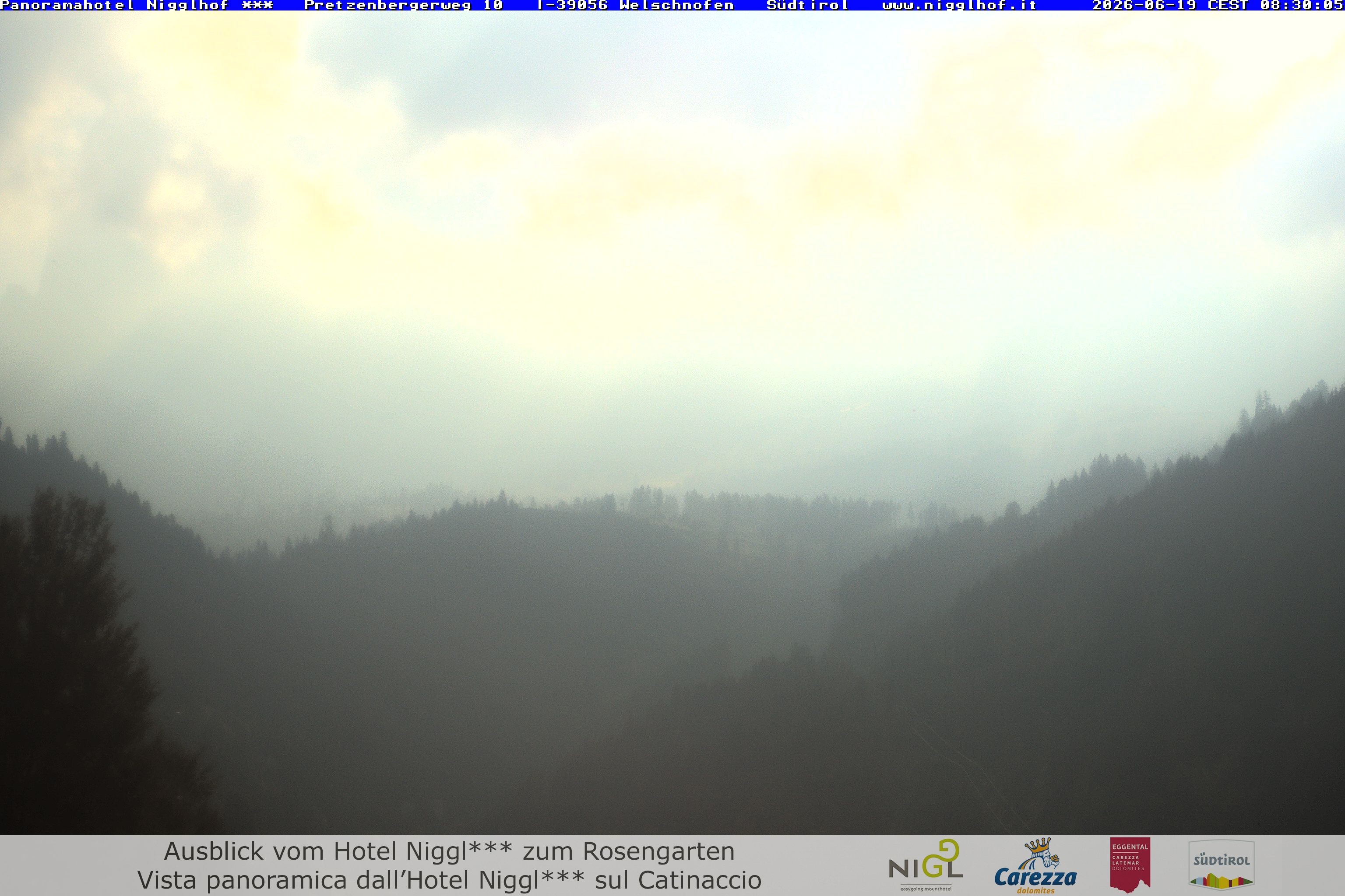 Archived image Webcam Welschnofen: Hotel Nigglhof