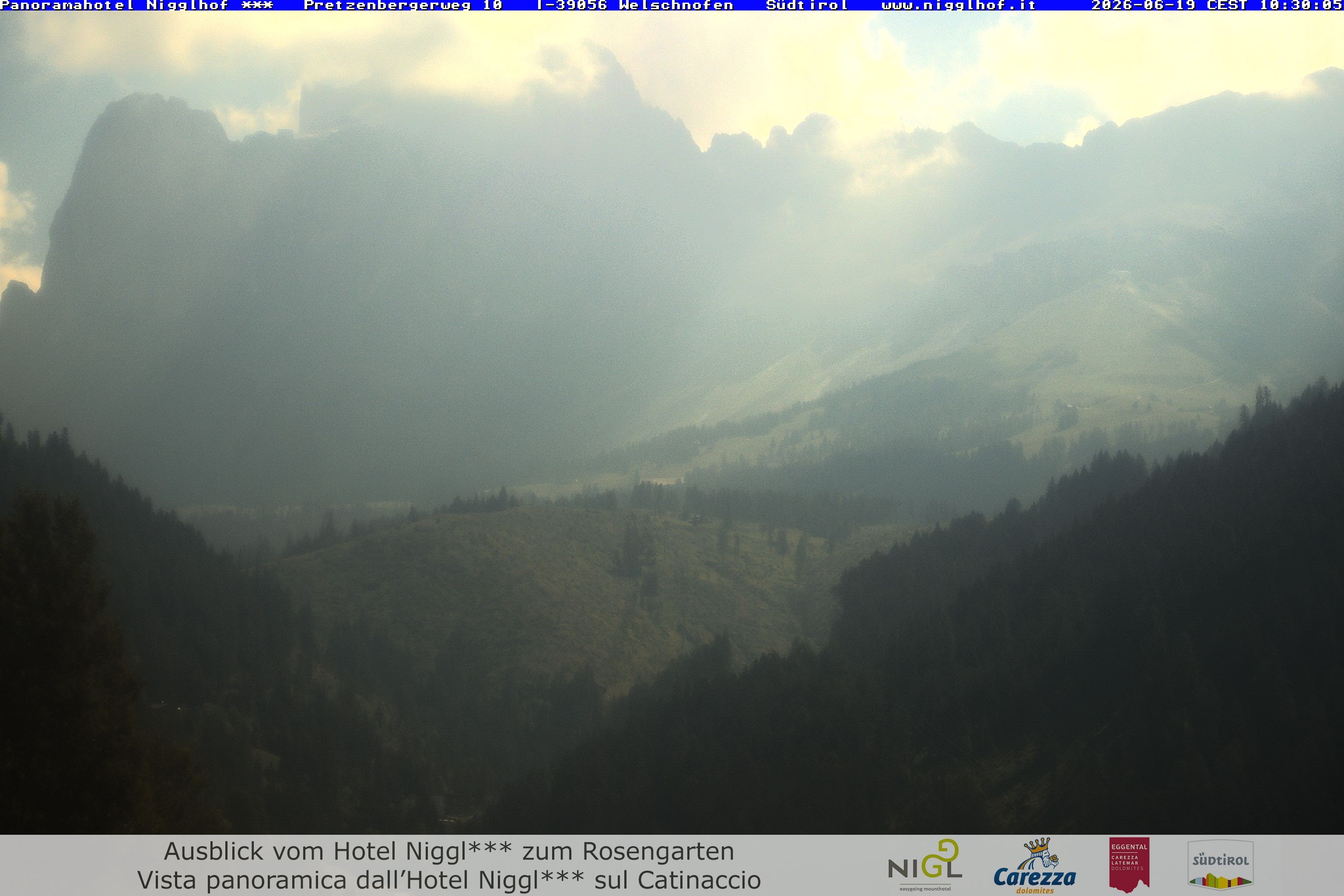 Archiv Foto Webcam Welschnofen: Hotel Nigglhof