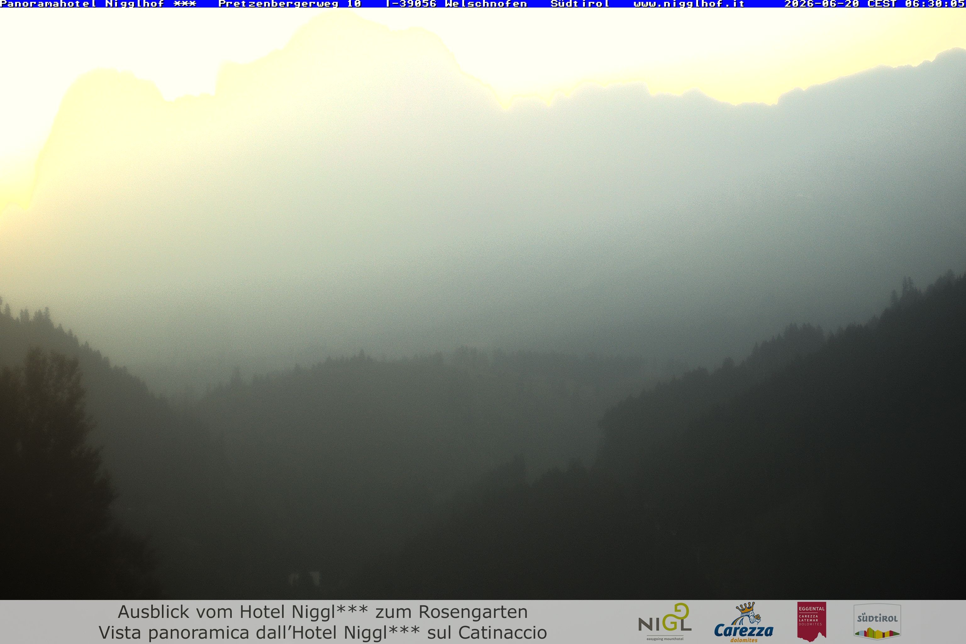 Archived image Webcam Welschnofen: Hotel Nigglhof
