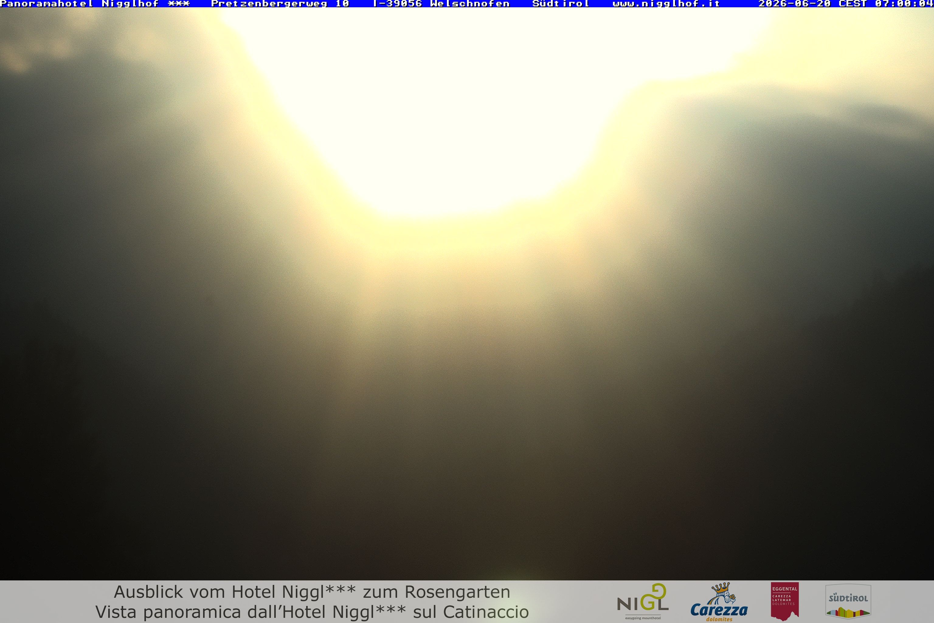 Archived image Webcam Welschnofen: Hotel Nigglhof