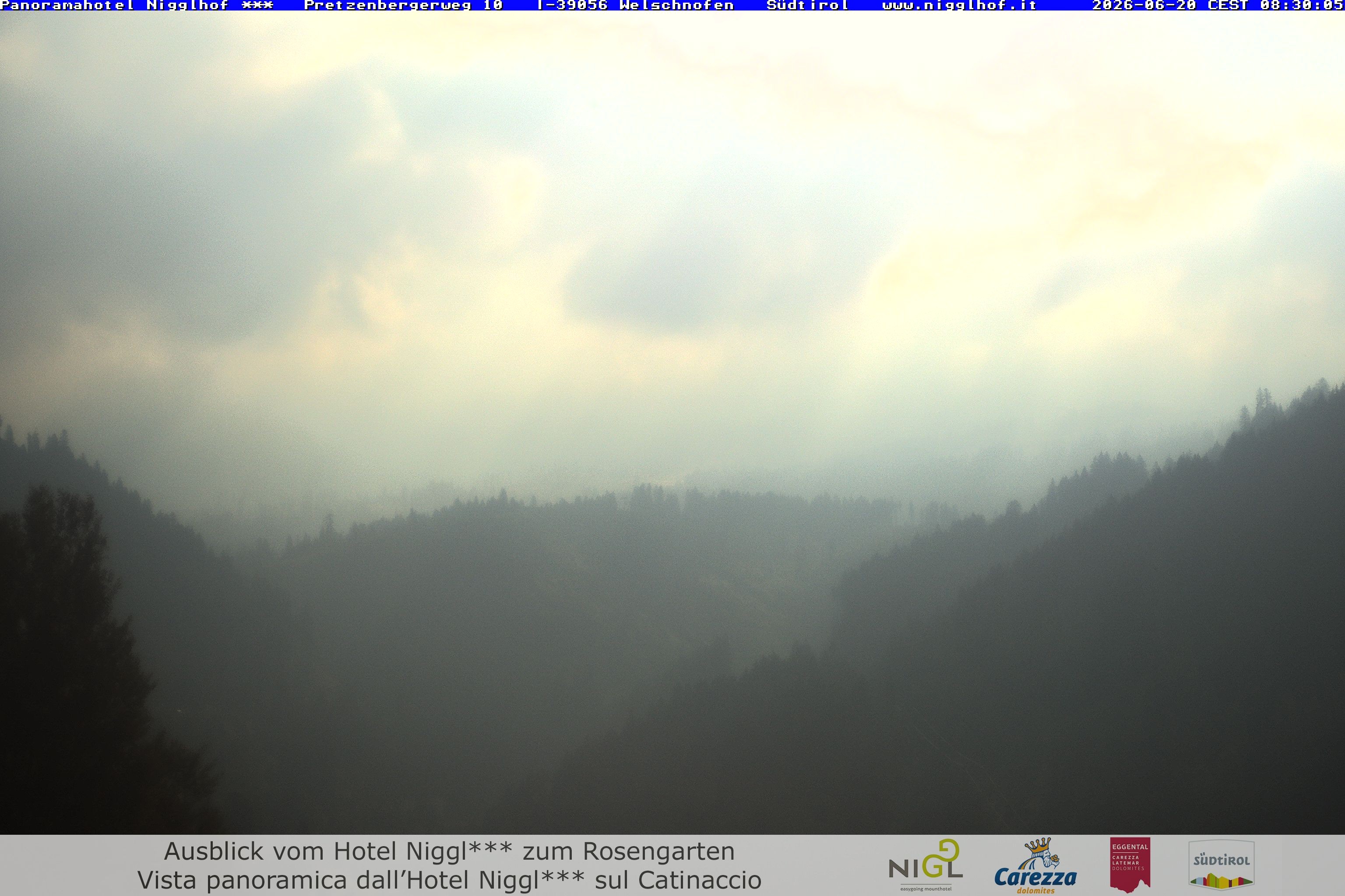 Archived image Webcam Welschnofen: Hotel Nigglhof