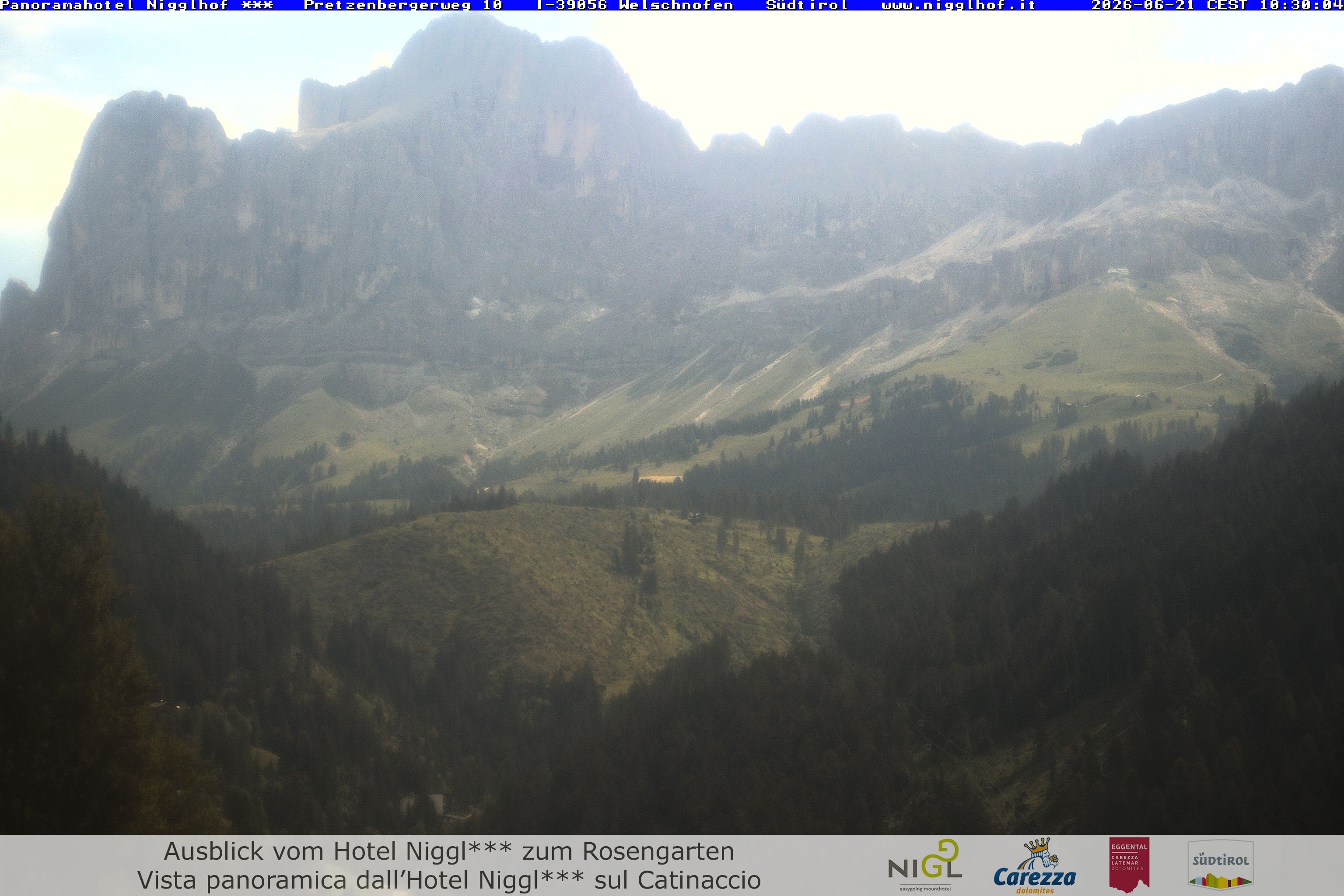 Archiv Foto Webcam Welschnofen: Hotel Nigglhof