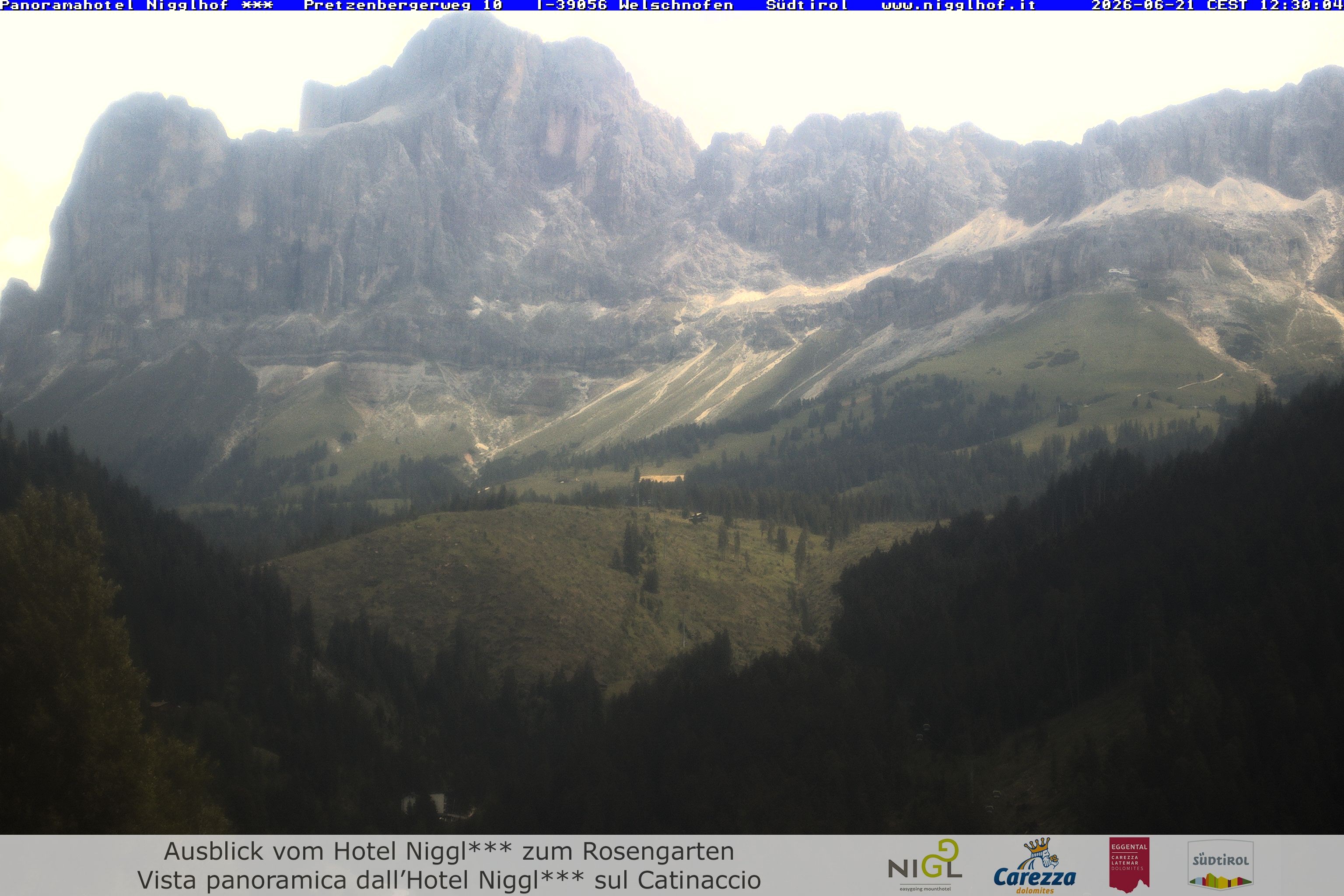 Archiv Foto Webcam Welschnofen: Hotel Nigglhof