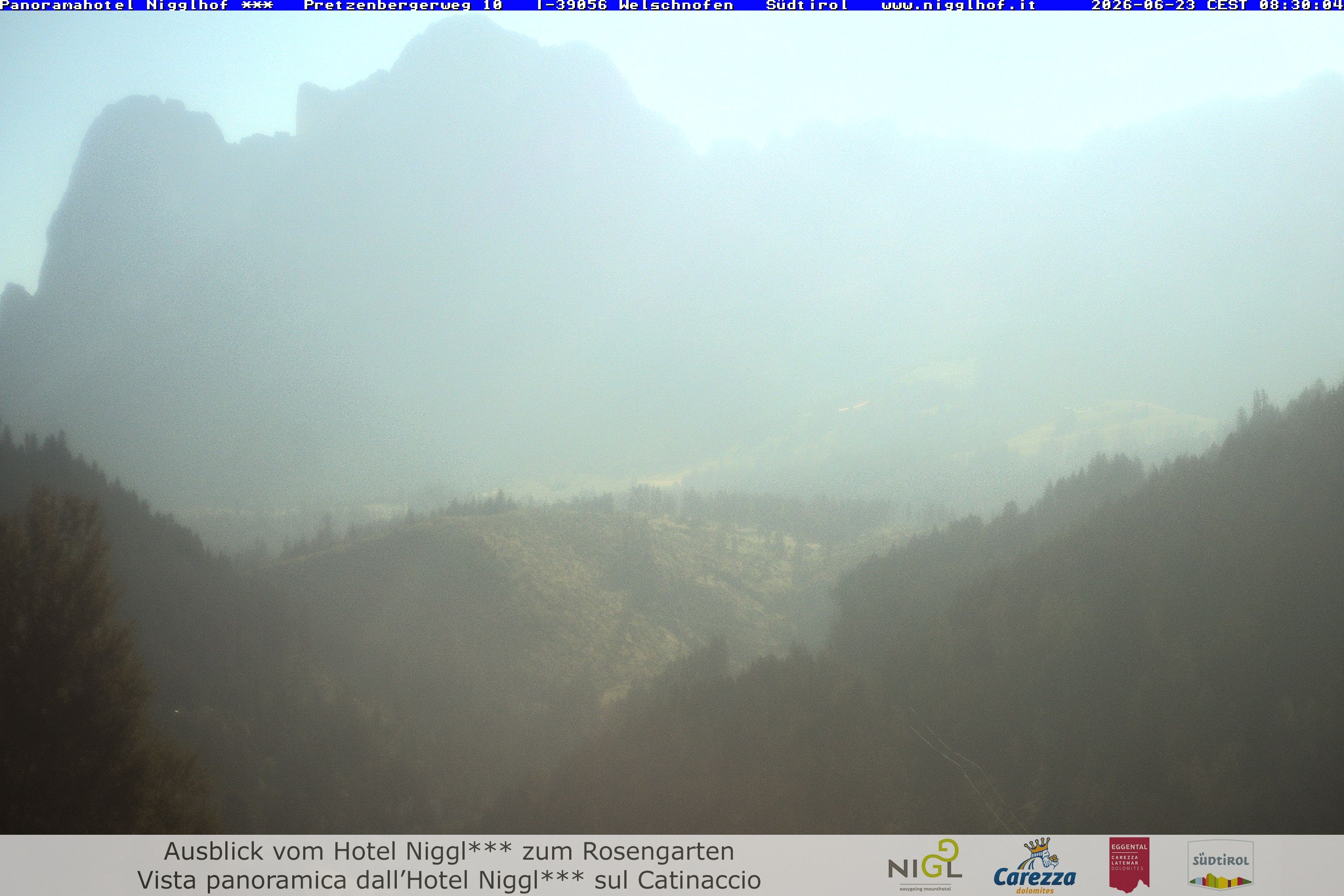 Archived image Webcam Welschnofen: Hotel Nigglhof