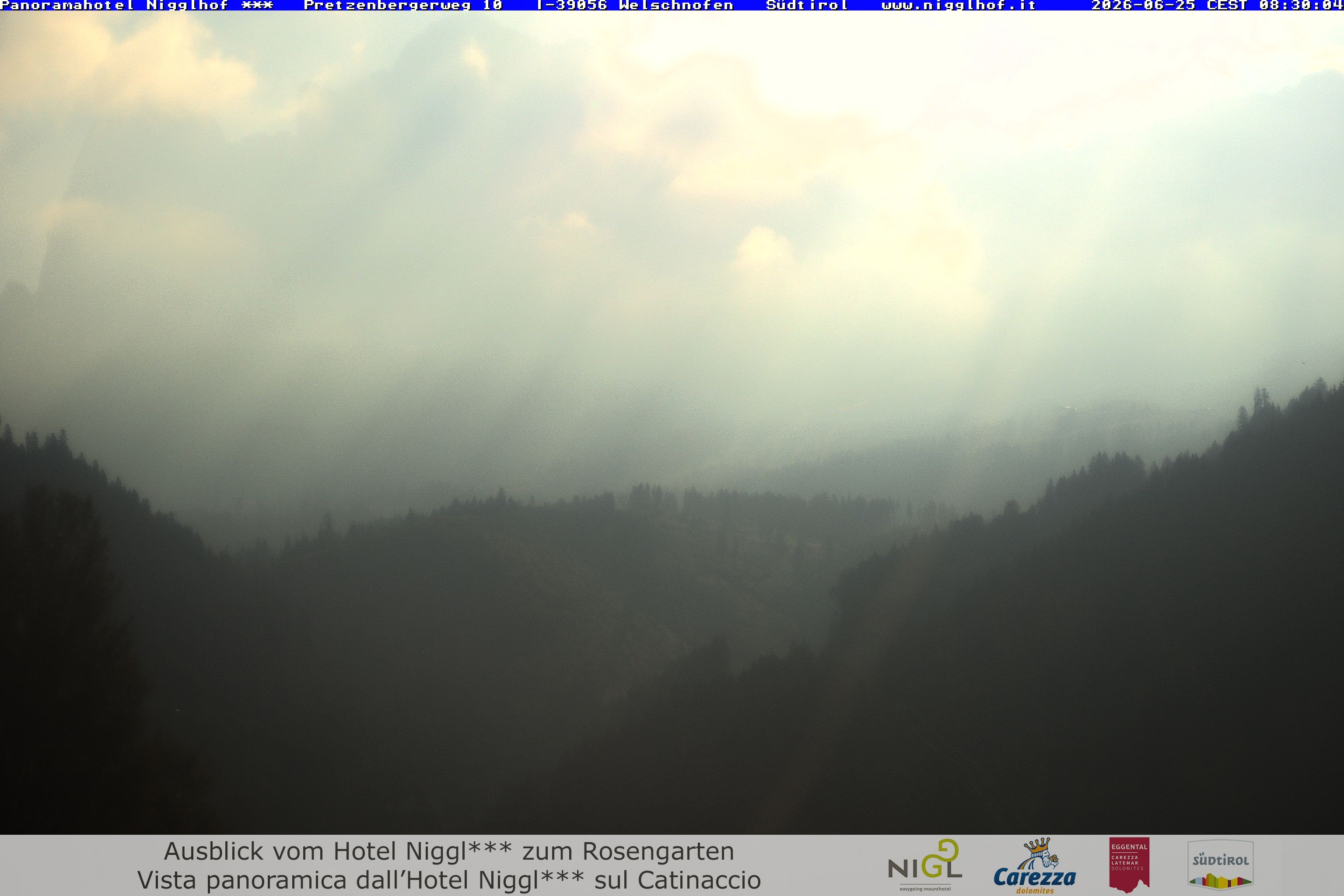 Archived image Webcam Welschnofen: Hotel Nigglhof