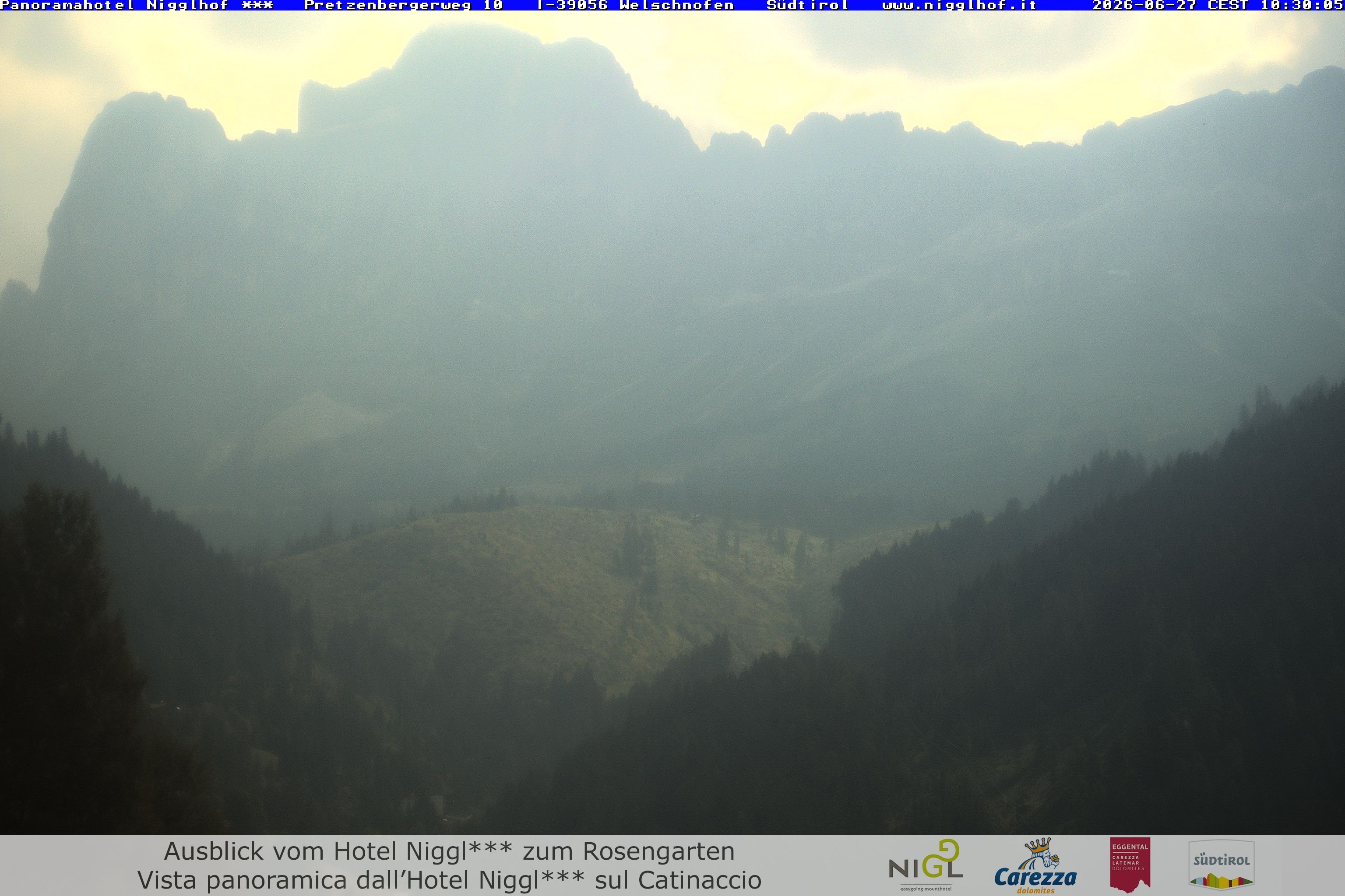 Archiv Foto Webcam Welschnofen: Hotel Nigglhof