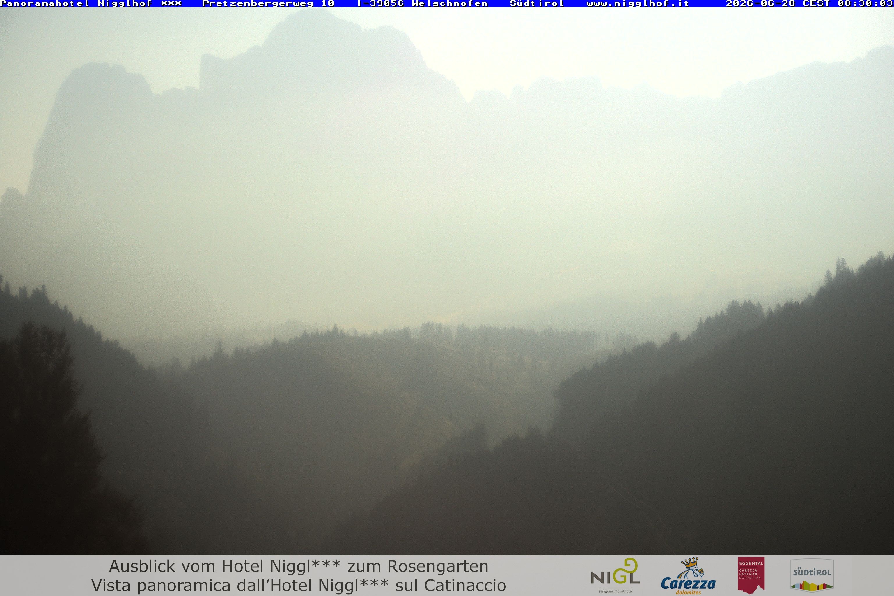 Archiv Foto Webcam Welschnofen: Hotel Nigglhof