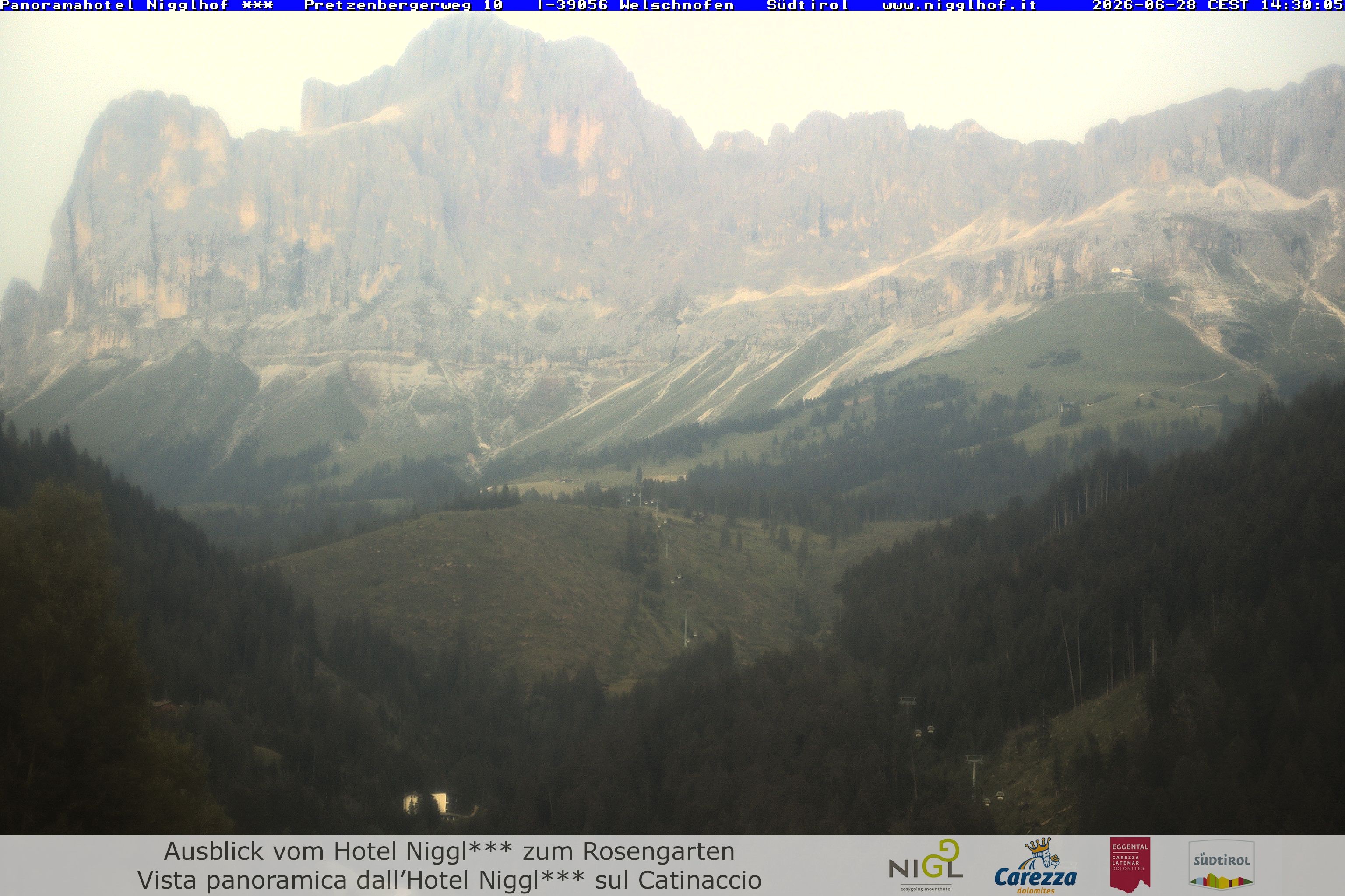 Archiv Foto Webcam Welschnofen: Hotel Nigglhof