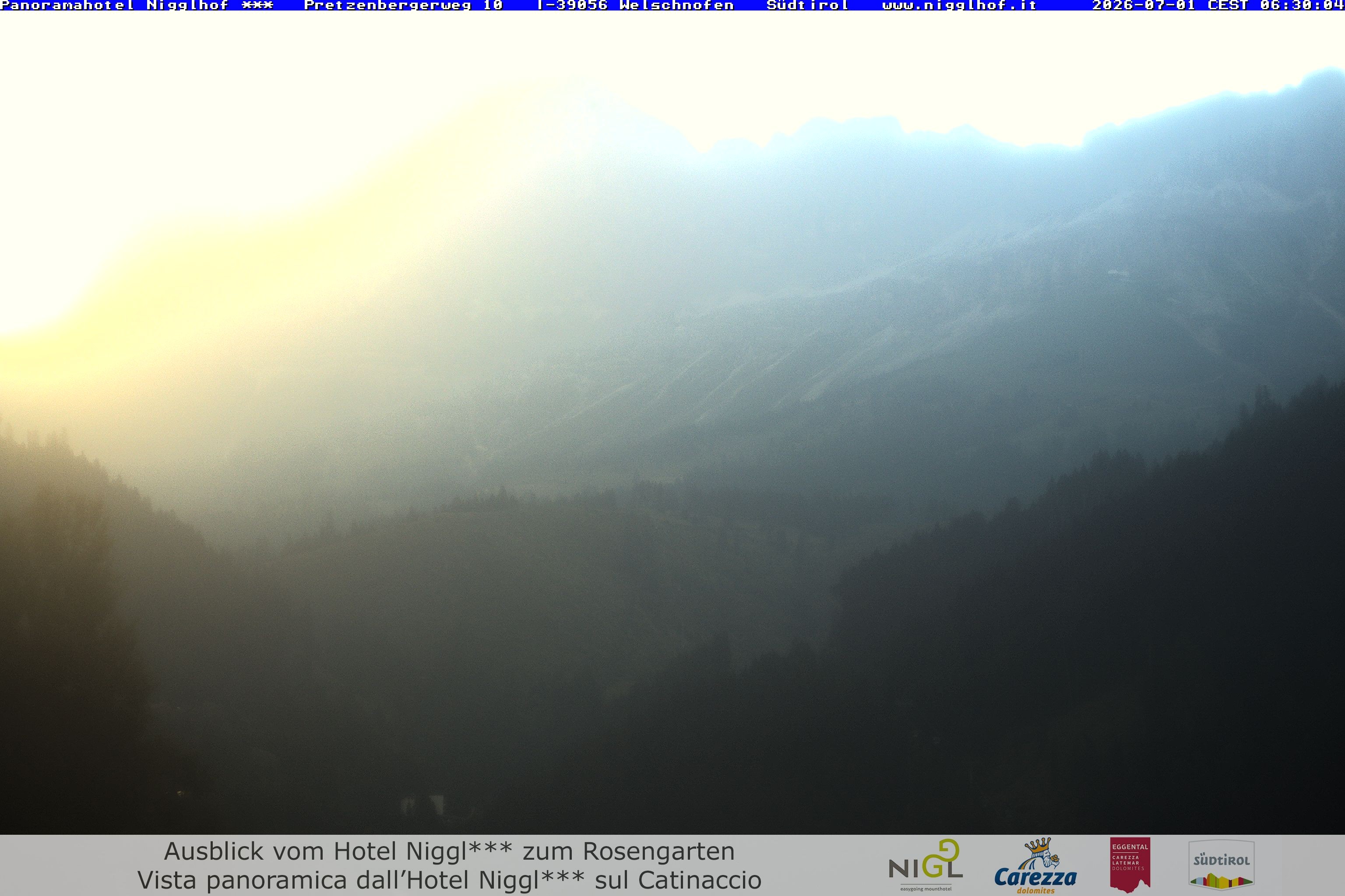 Archiv Foto Webcam Welschnofen: Hotel Nigglhof