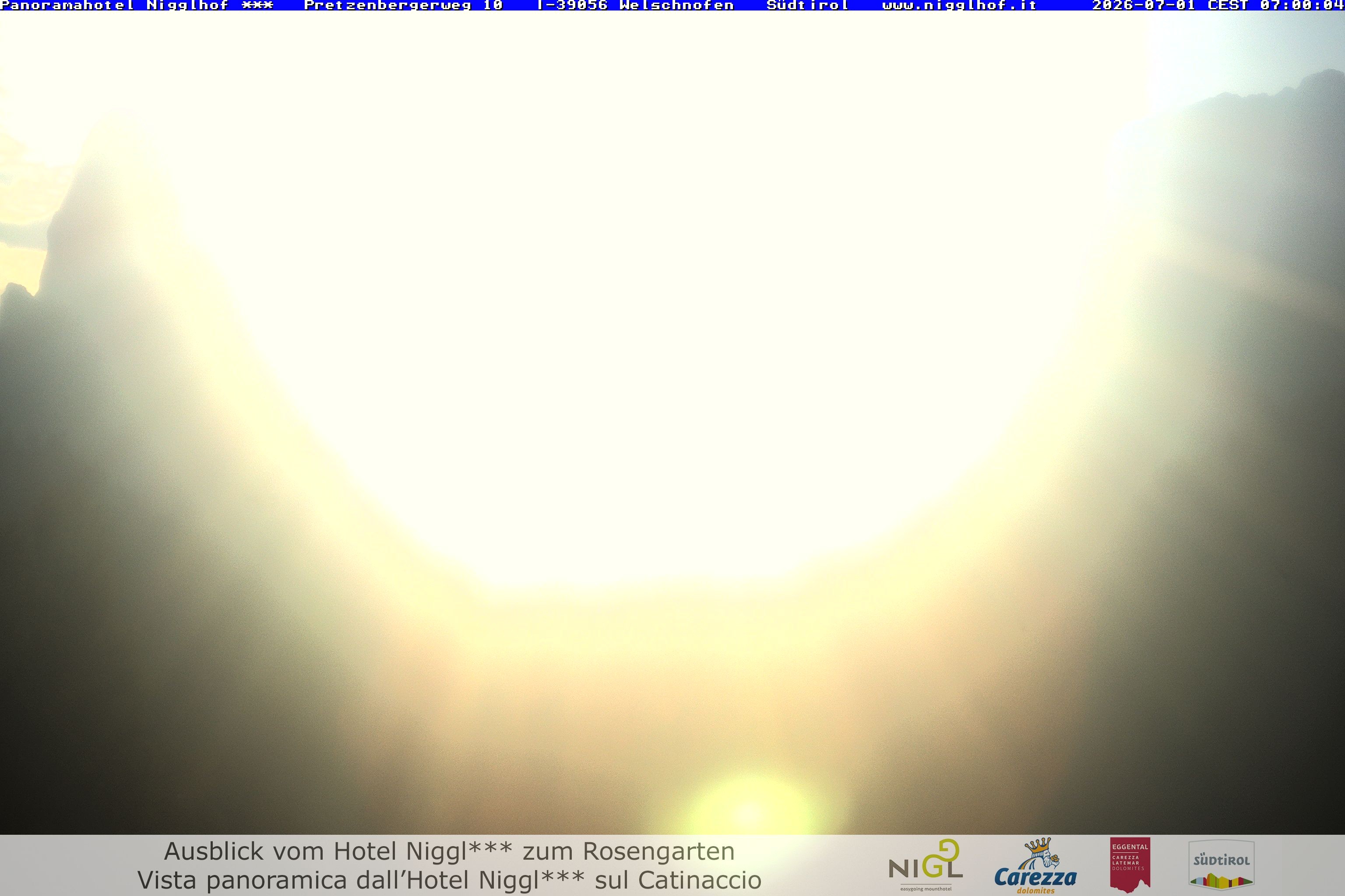 Archiv Foto Webcam Welschnofen: Hotel Nigglhof