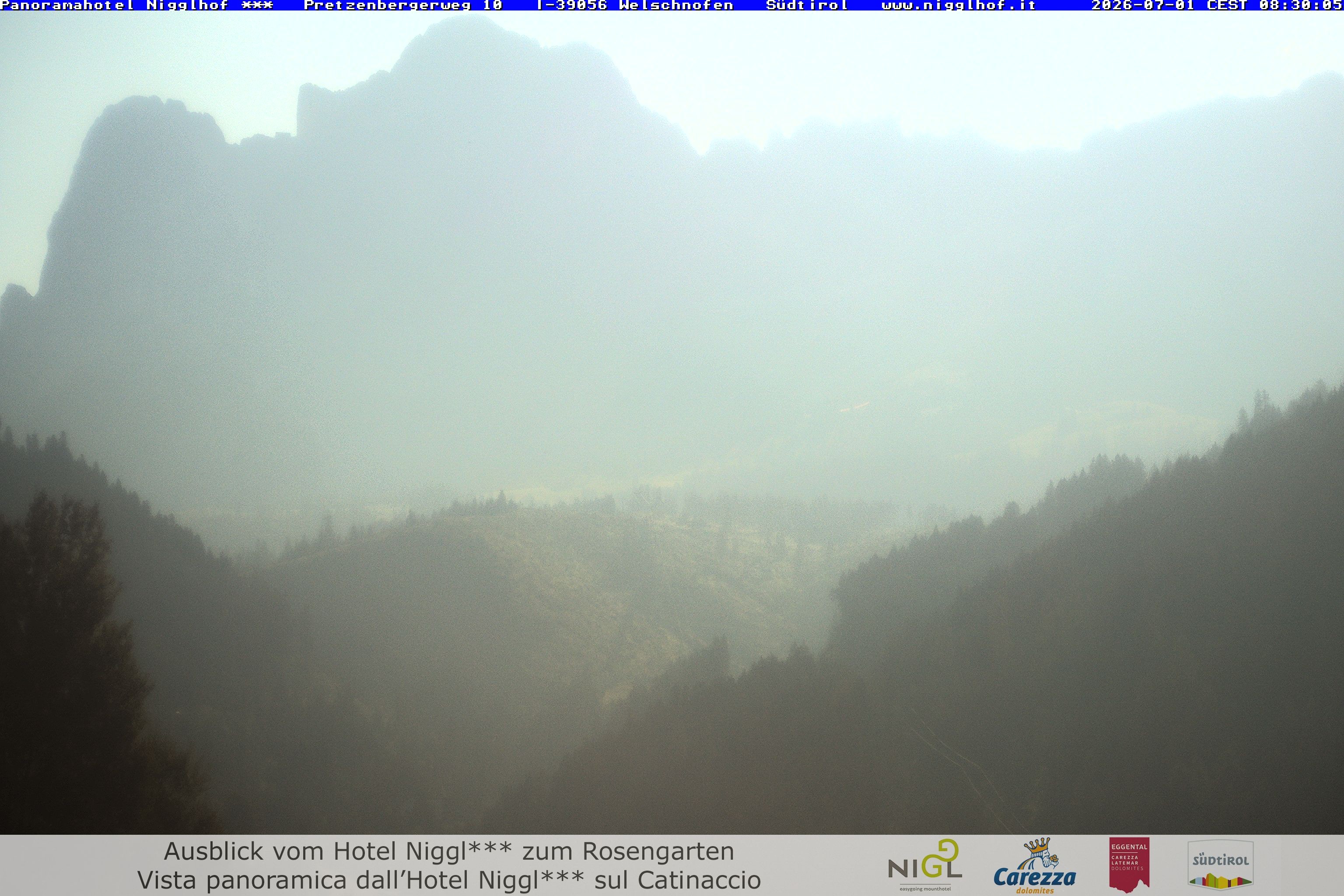 Archiv Foto Webcam Welschnofen: Hotel Nigglhof