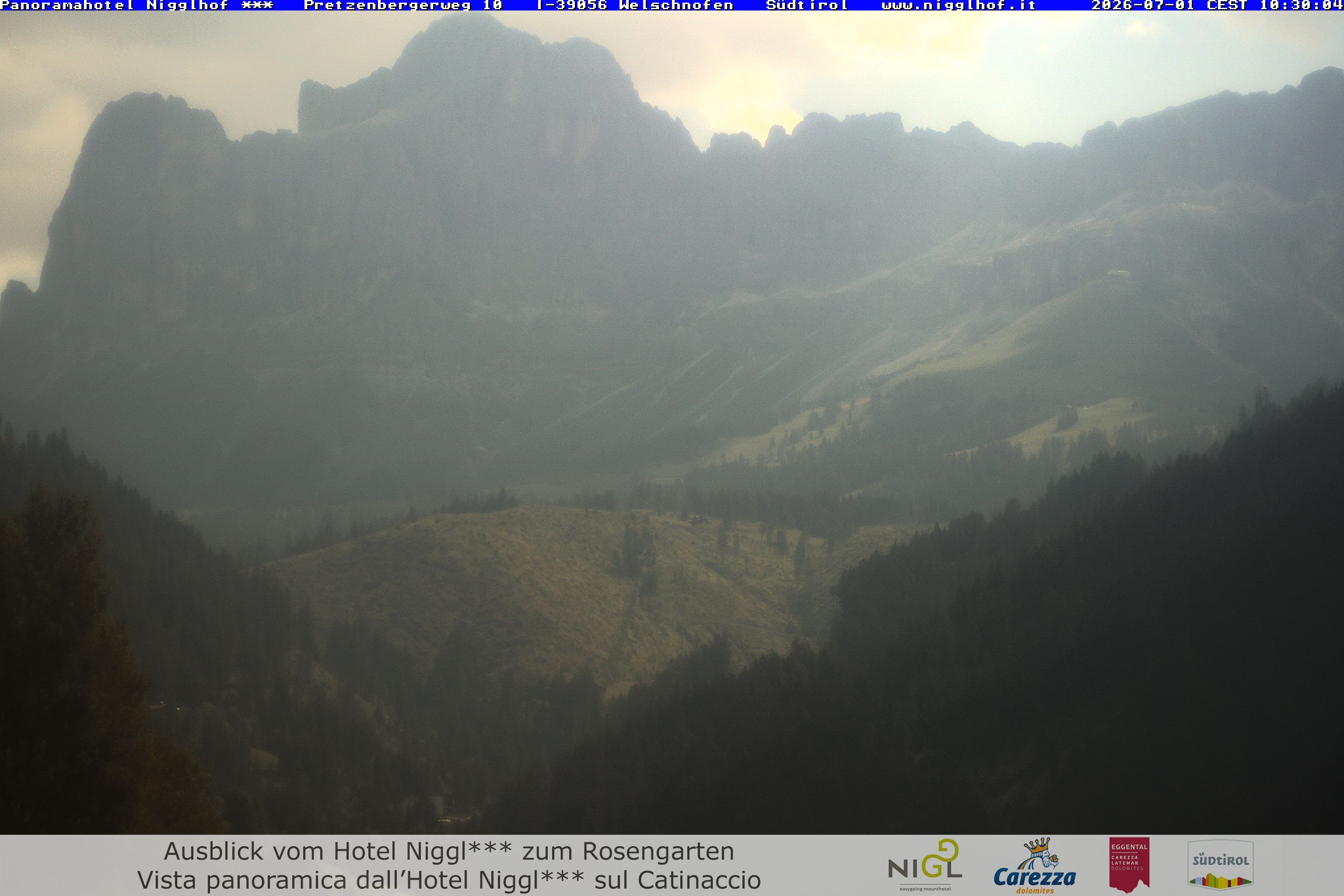 Archiv Foto Webcam Welschnofen: Hotel Nigglhof