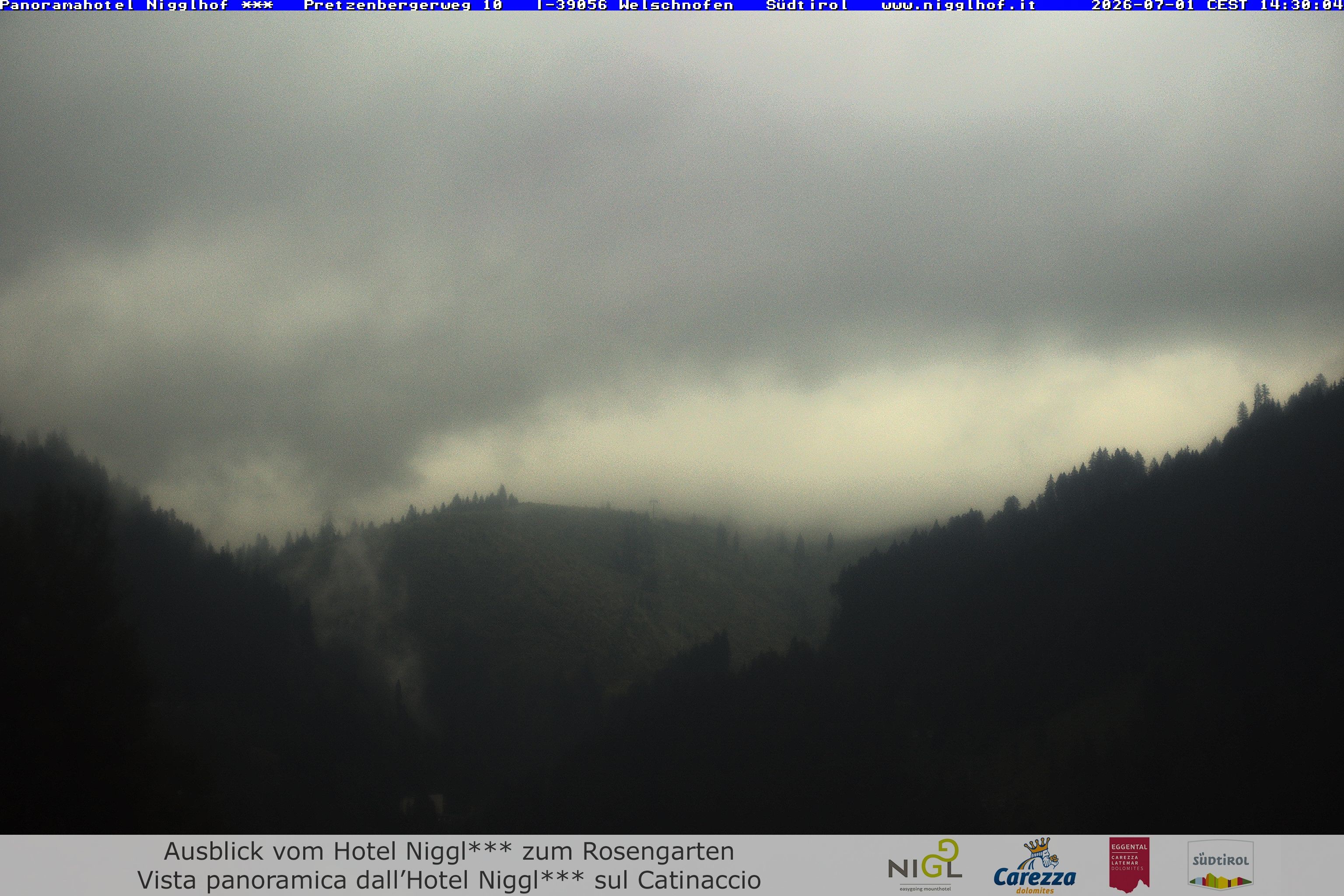 Archiv Foto Webcam Welschnofen: Hotel Nigglhof