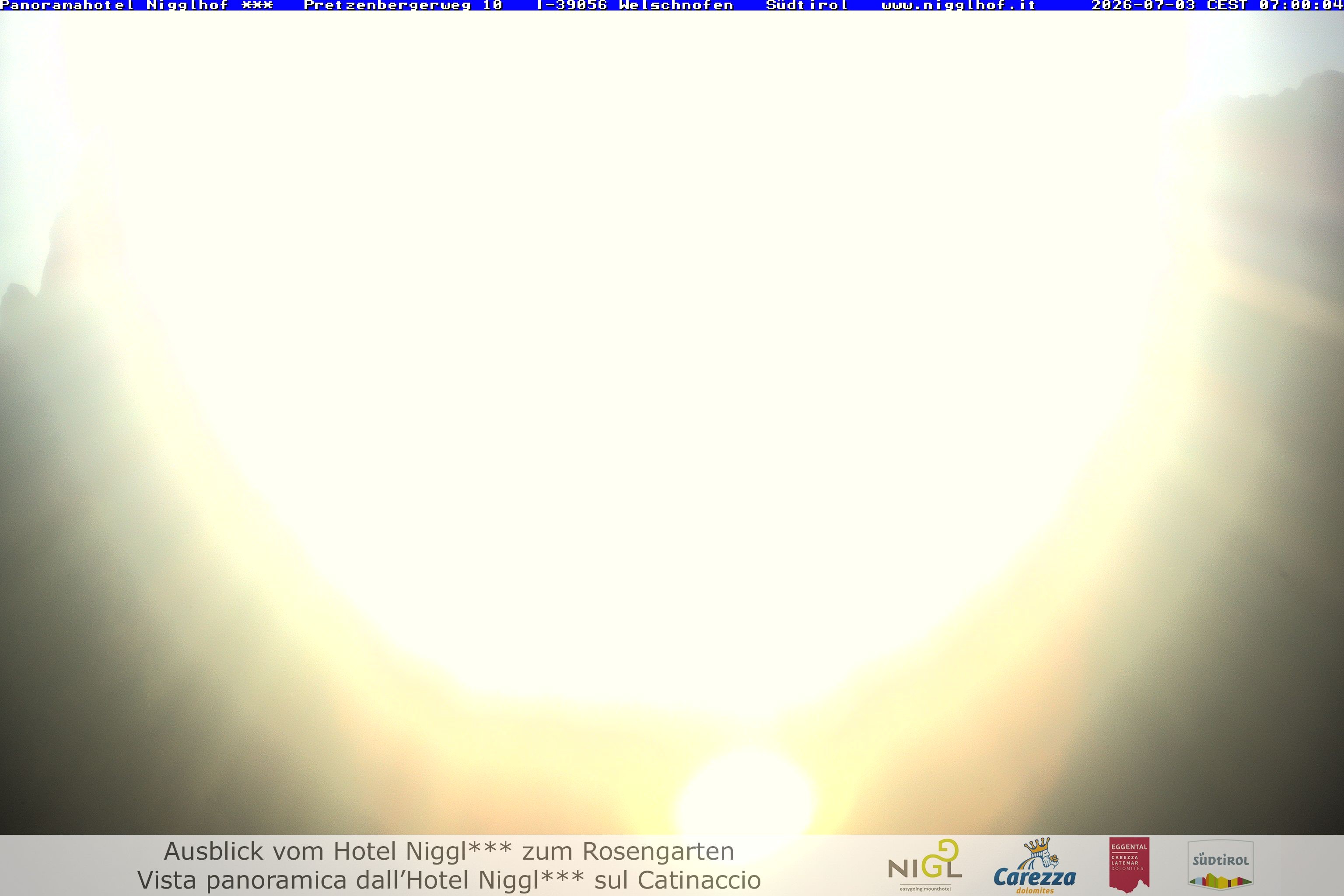 Archiv Foto Webcam Welschnofen: Hotel Nigglhof
