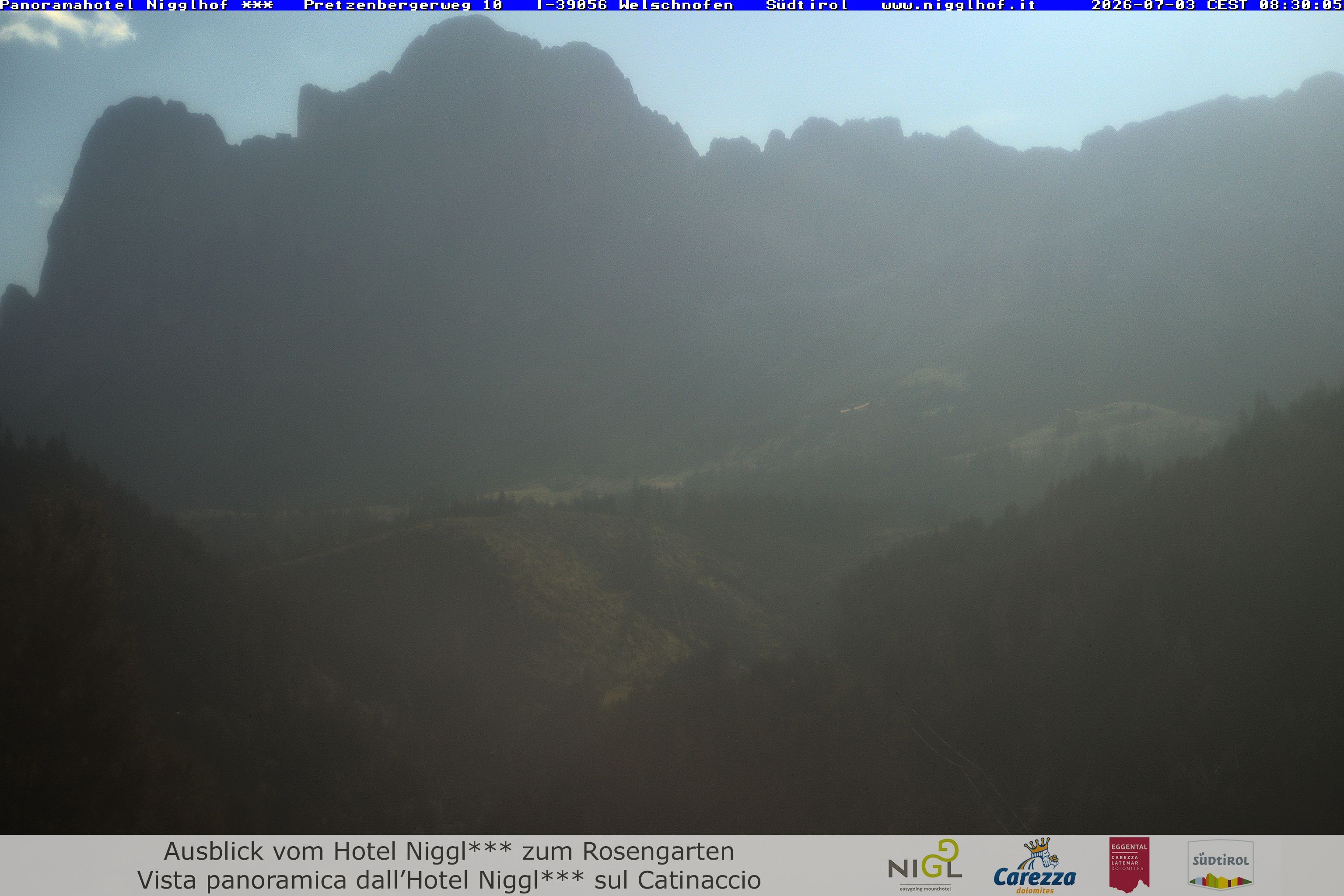 Archiv Foto Webcam Welschnofen: Hotel Nigglhof
