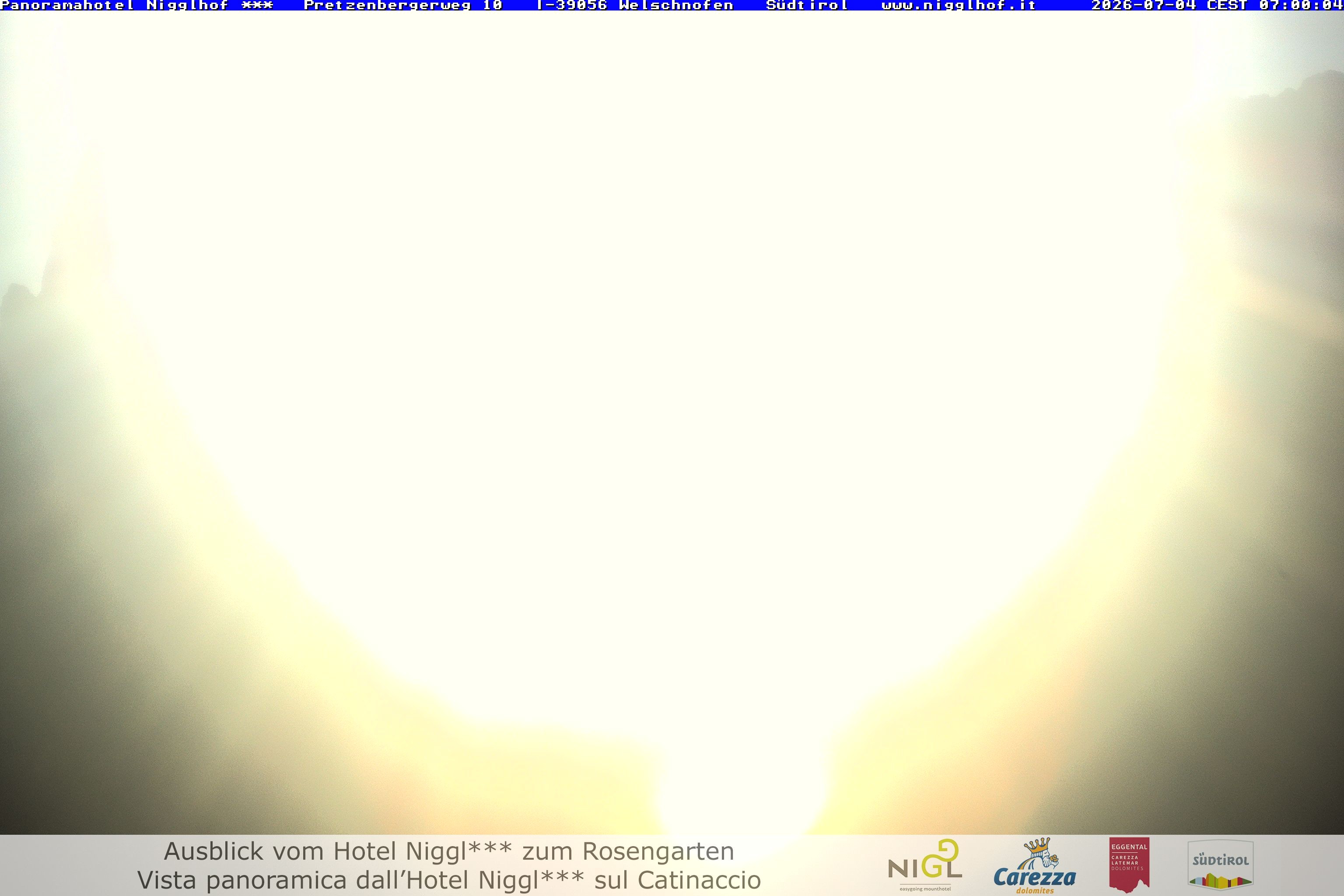 Archiv Foto Webcam Welschnofen: Hotel Nigglhof