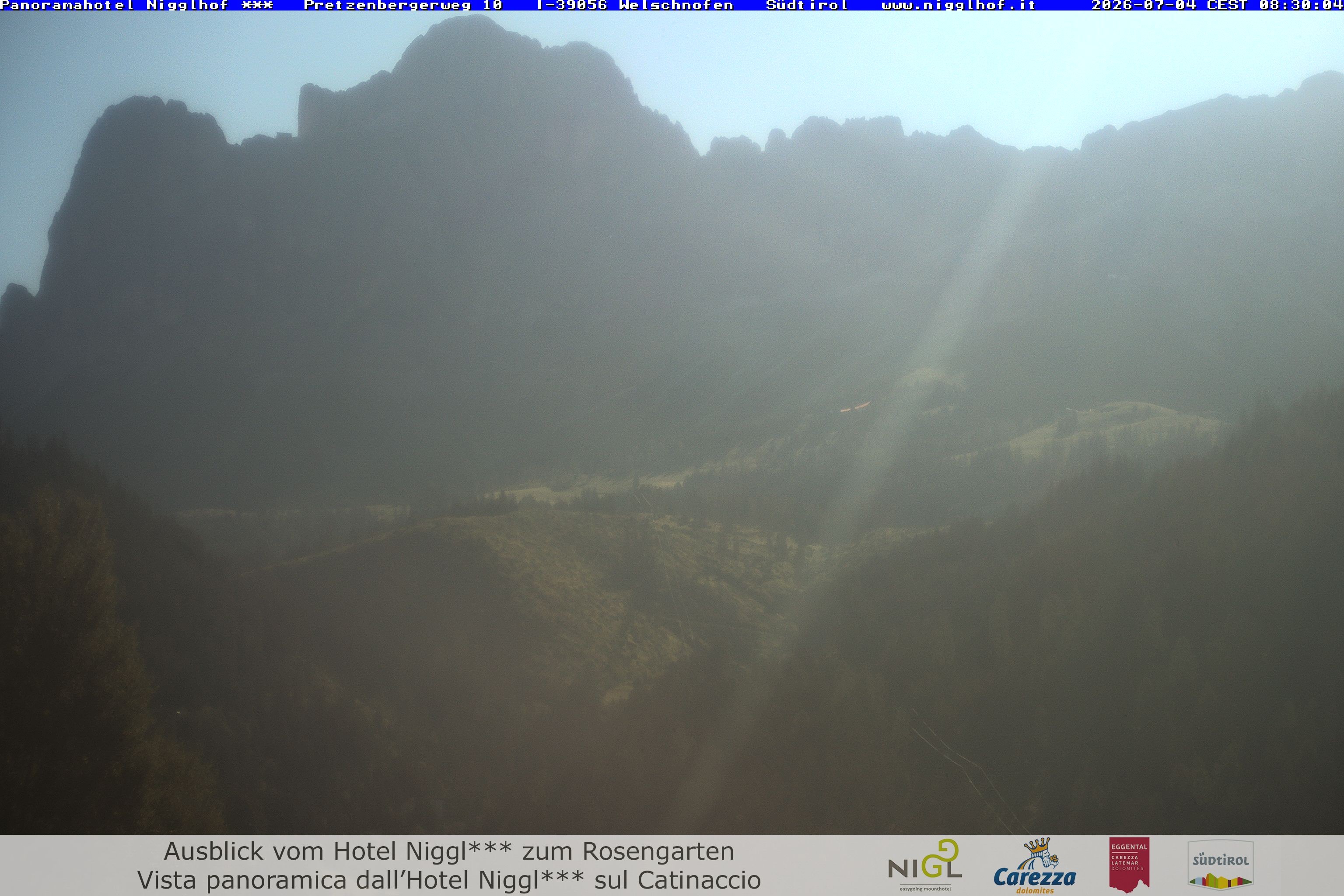 Archiv Foto Webcam Welschnofen: Hotel Nigglhof