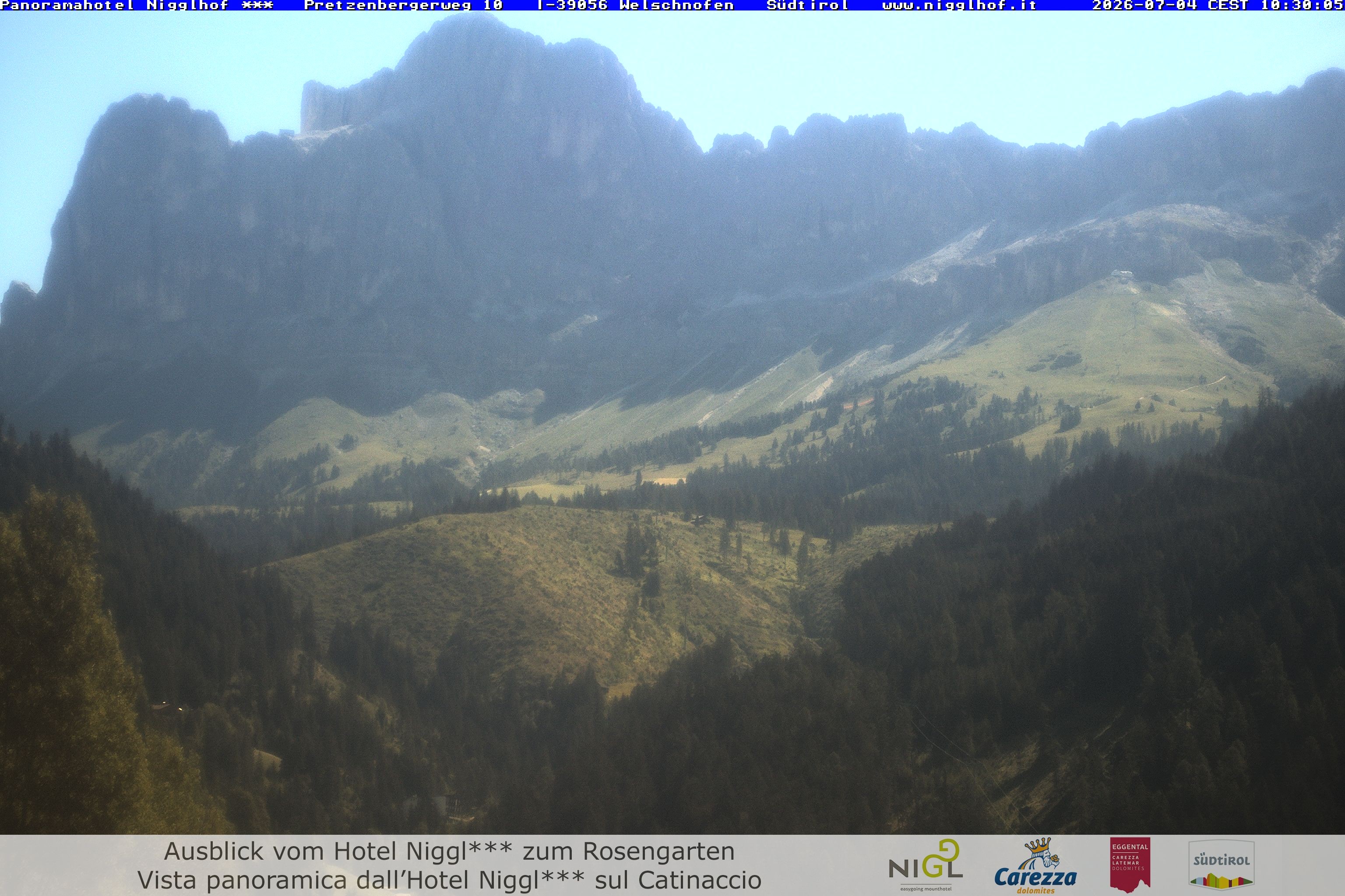 Archiv Foto Webcam Welschnofen: Hotel Nigglhof