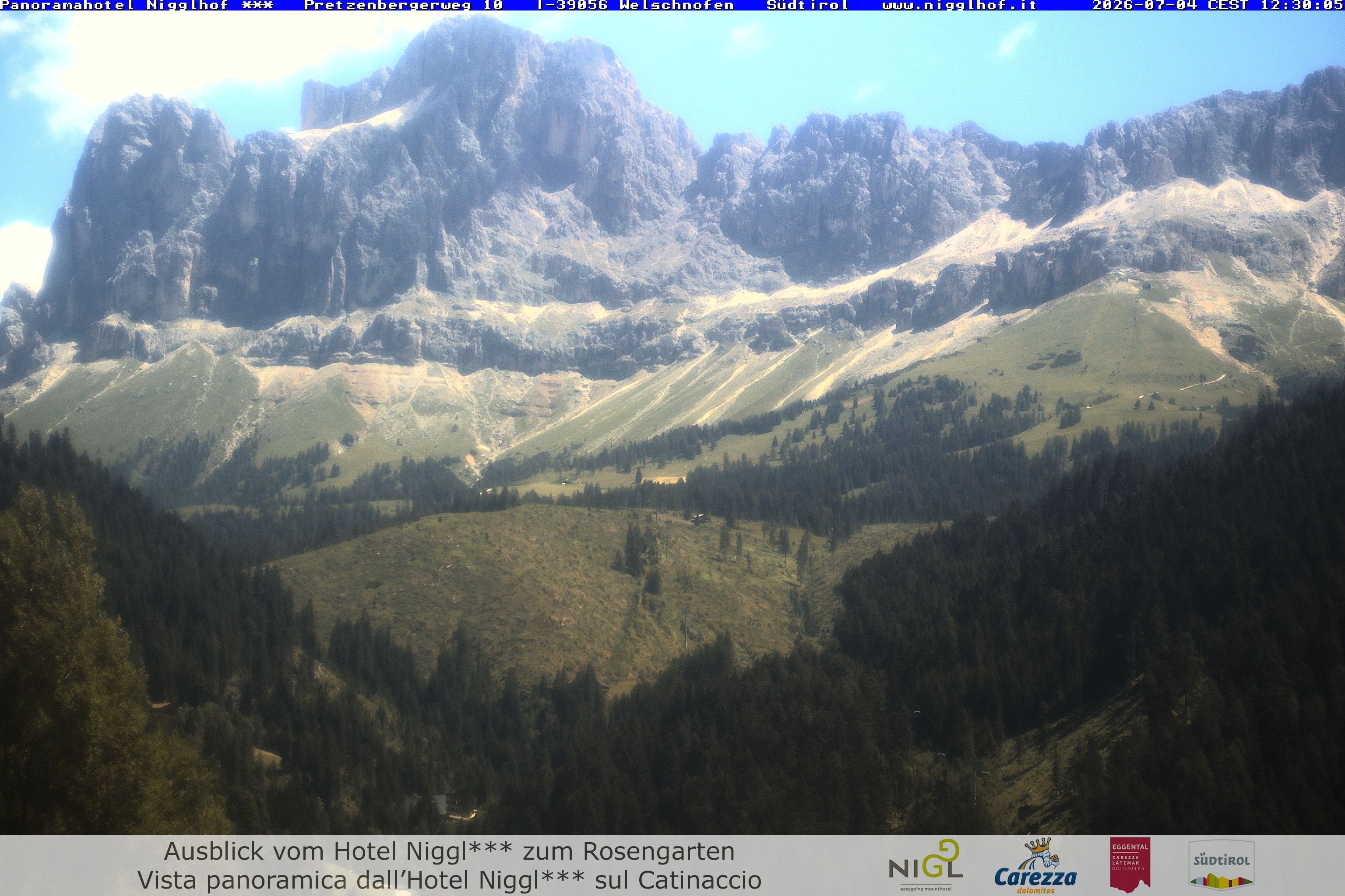 Archiv Foto Webcam Welschnofen: Hotel Nigglhof