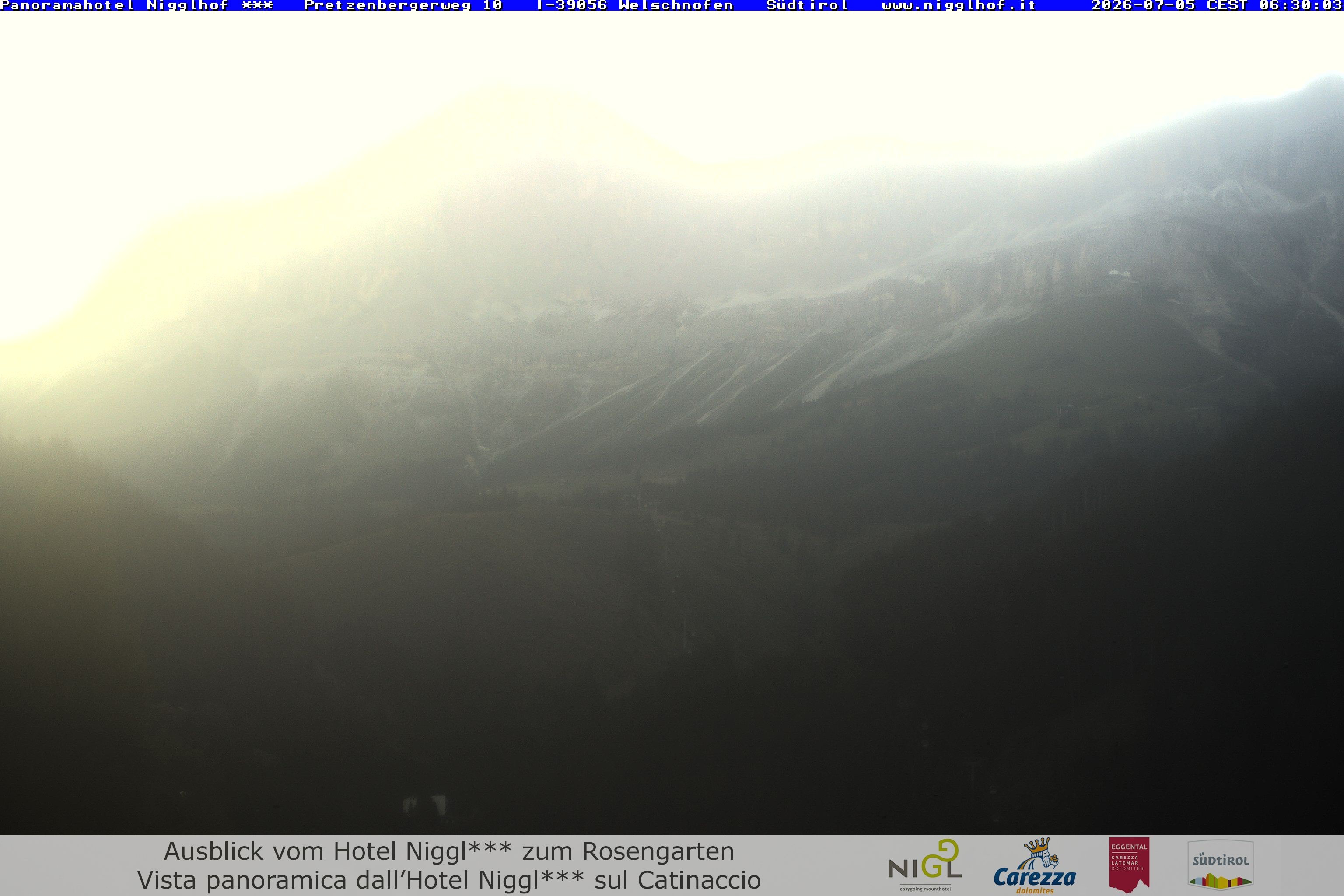 Archiv Foto Webcam Welschnofen: Hotel Nigglhof