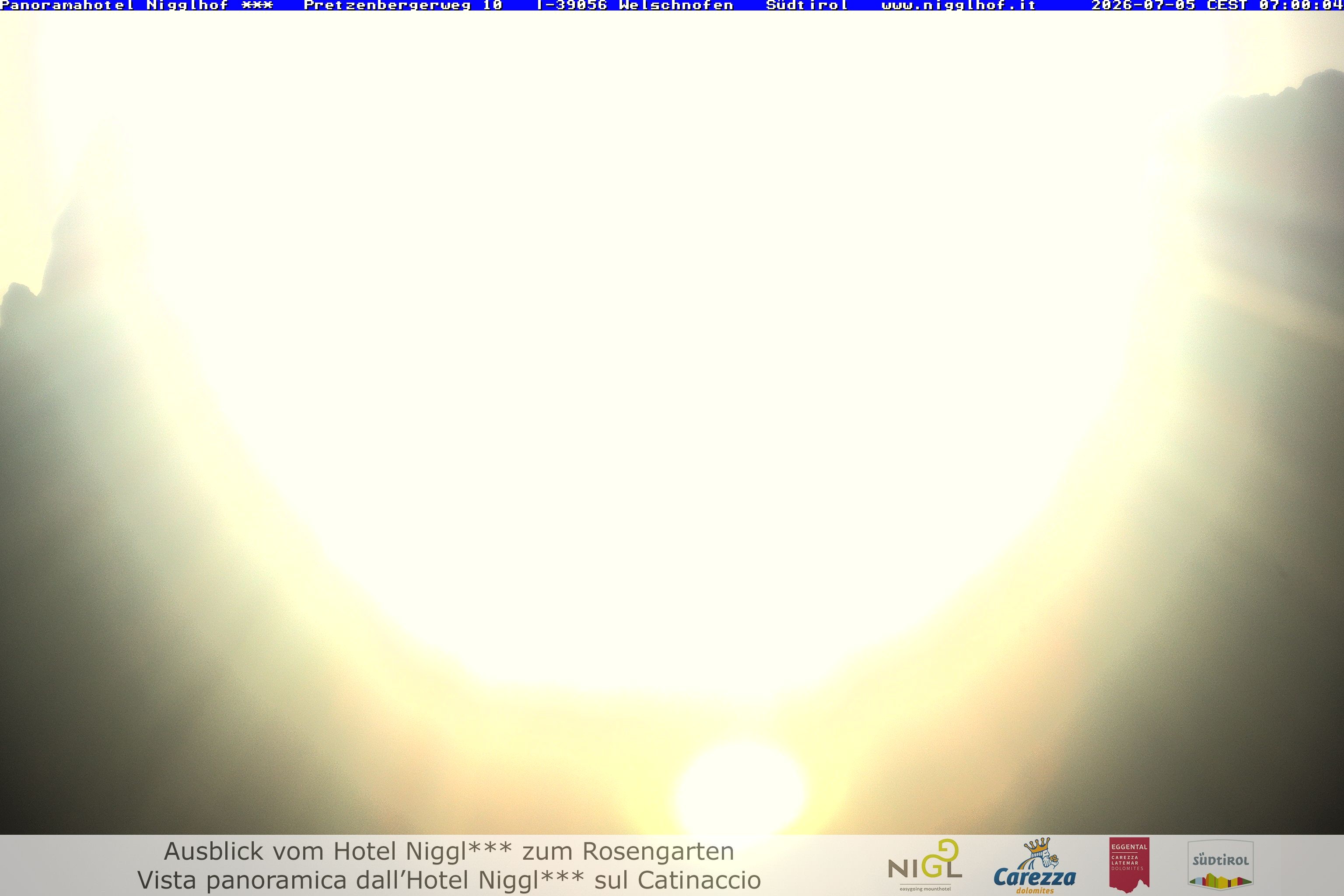 Archiv Foto Webcam Welschnofen: Hotel Nigglhof