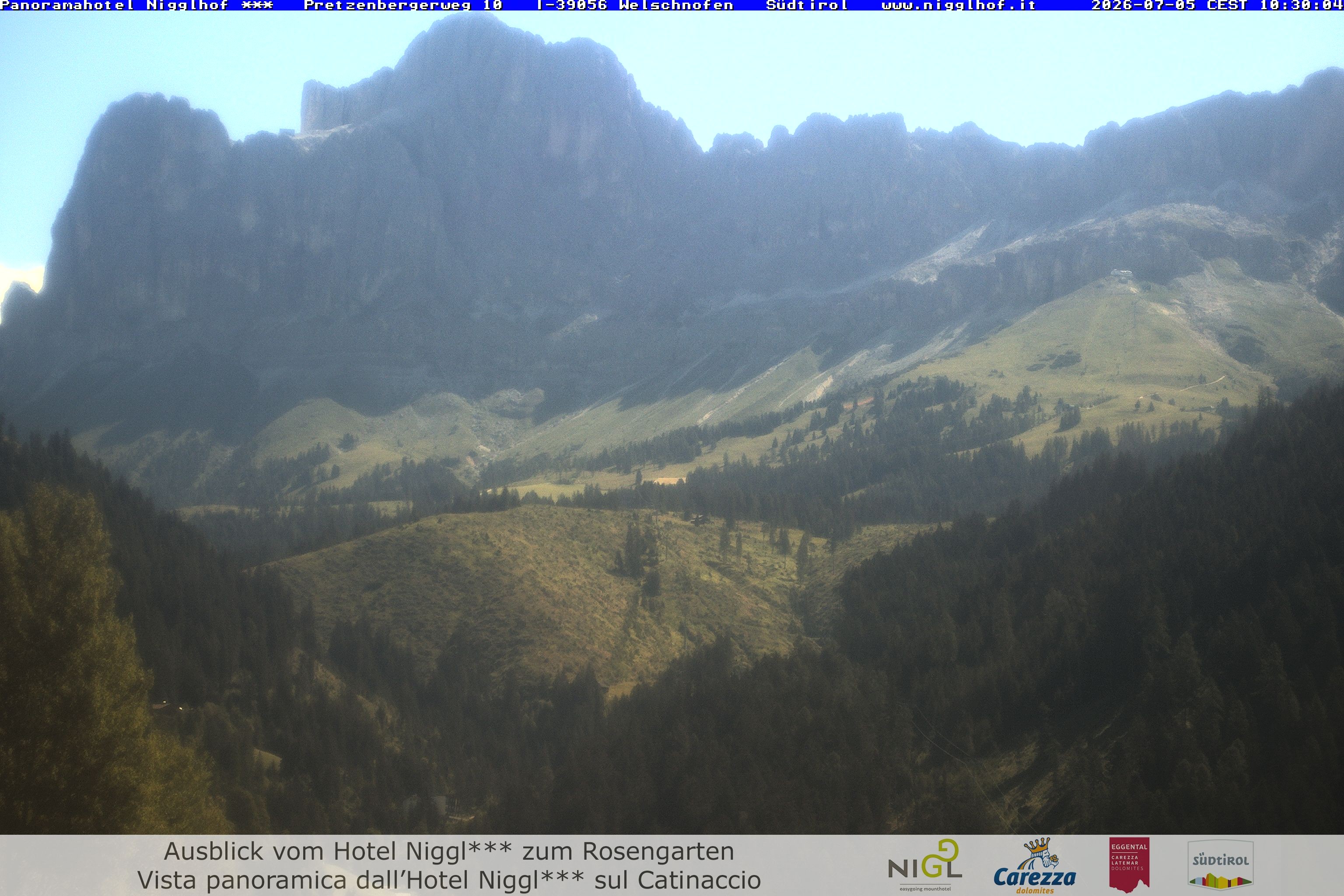 Archiv Foto Webcam Welschnofen: Hotel Nigglhof