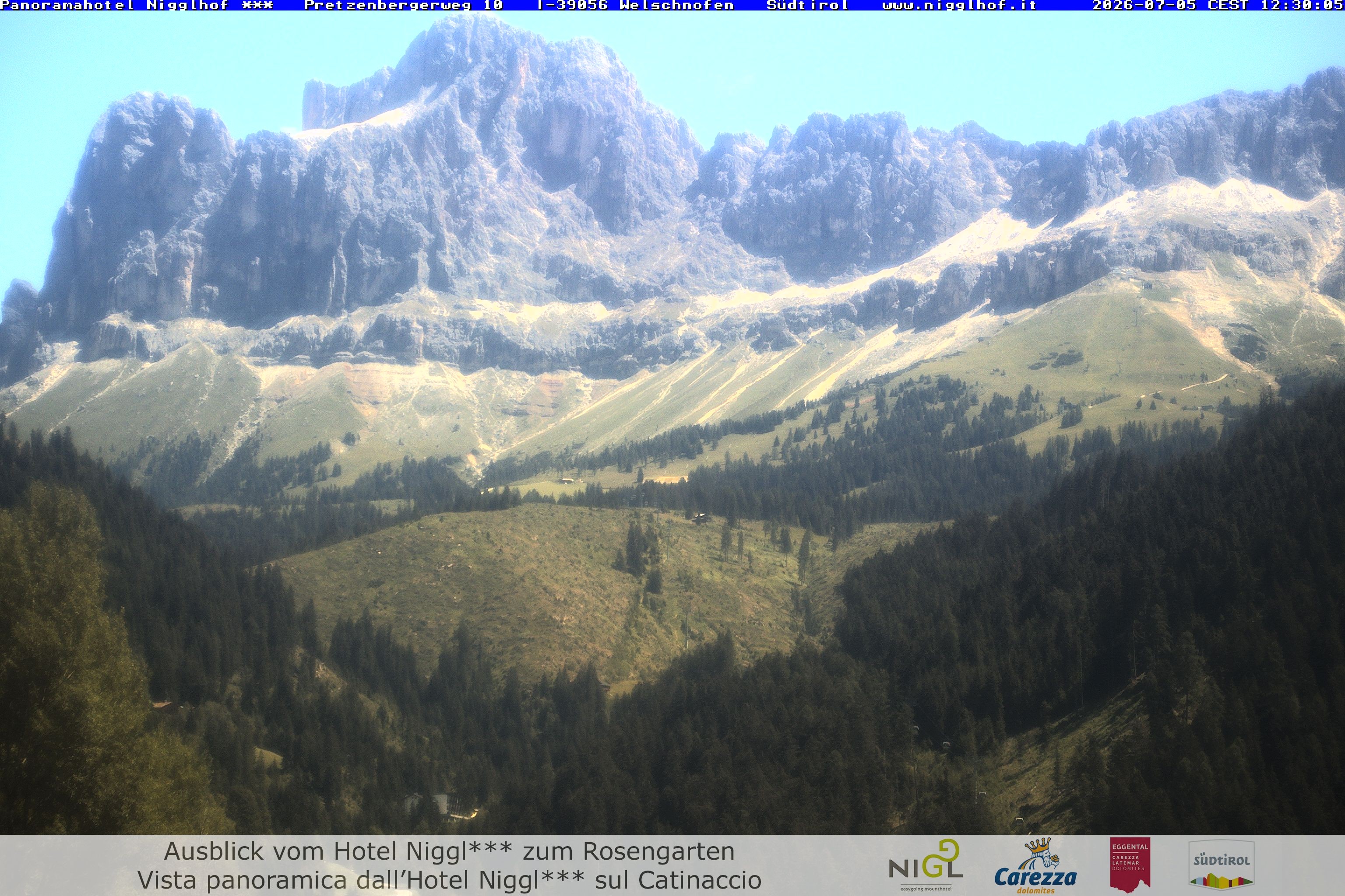 Archiv Foto Webcam Welschnofen: Hotel Nigglhof