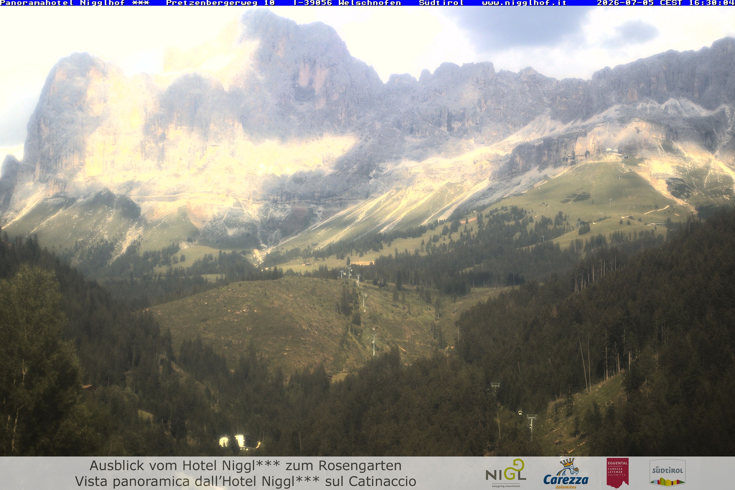Archiv Foto Webcam Welschnofen: Hotel Nigglhof