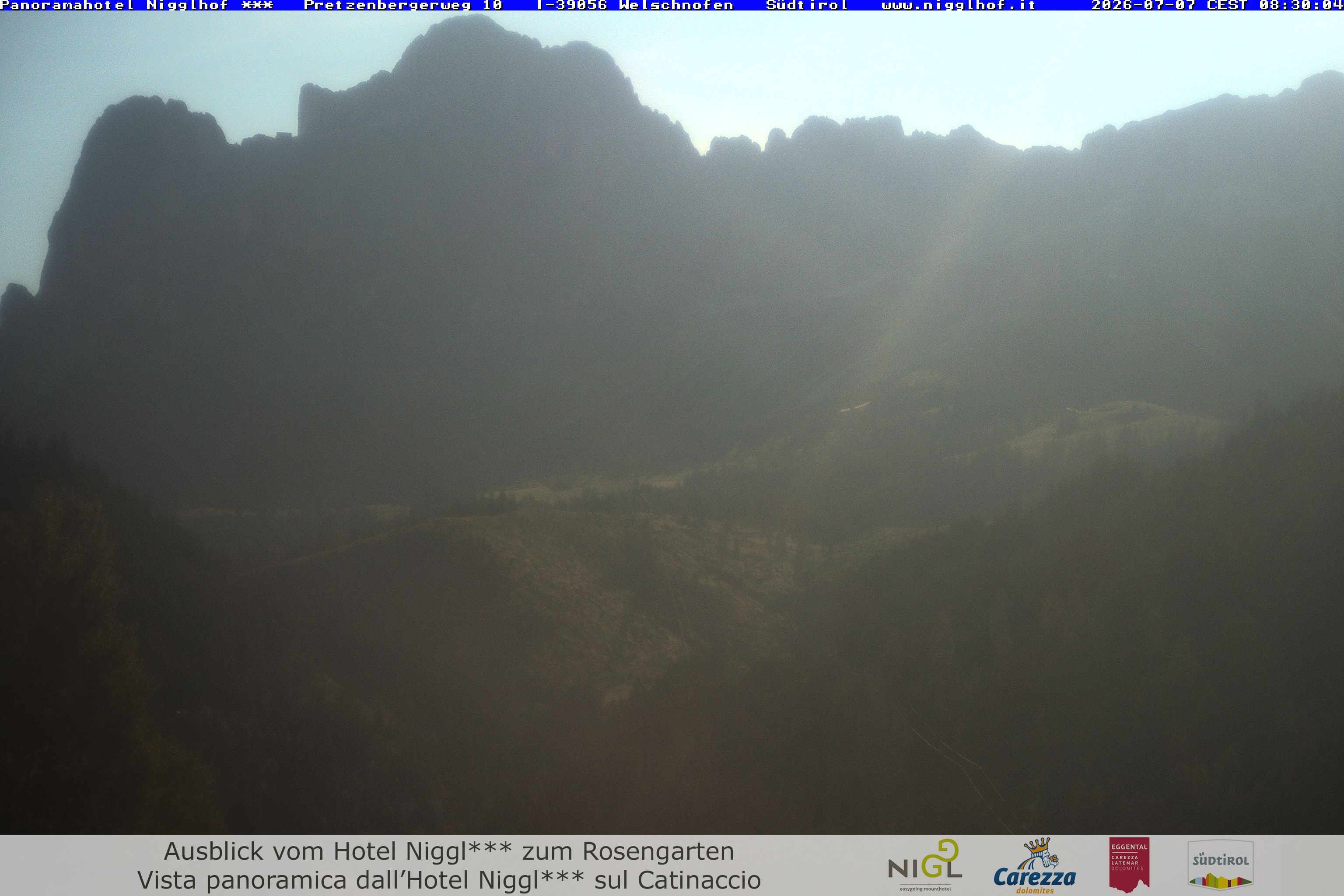 Archived image Webcam Welschnofen: Hotel Nigglhof