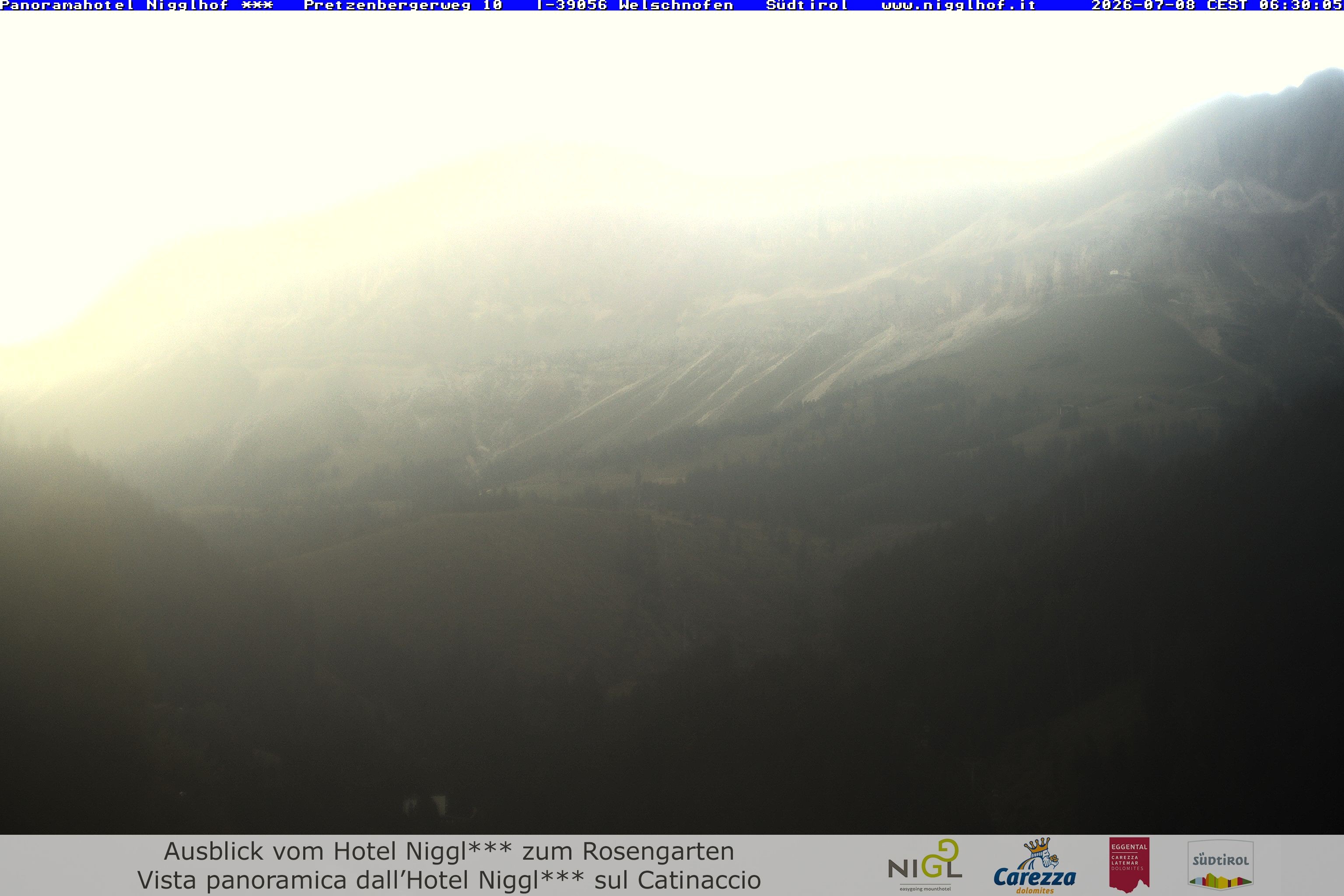 Archived image Webcam Welschnofen: Hotel Nigglhof