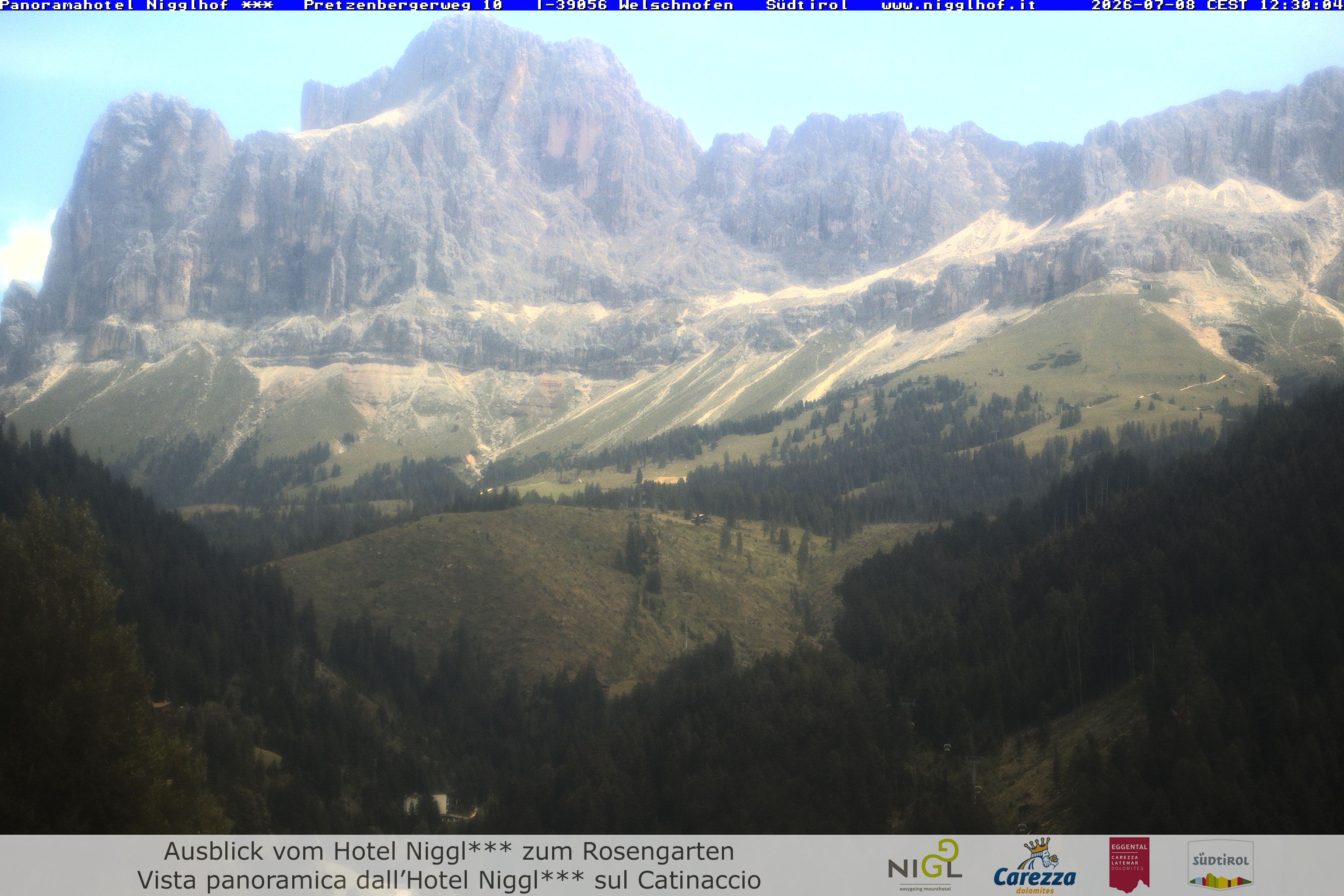 Archiv Foto Webcam Welschnofen: Hotel Nigglhof