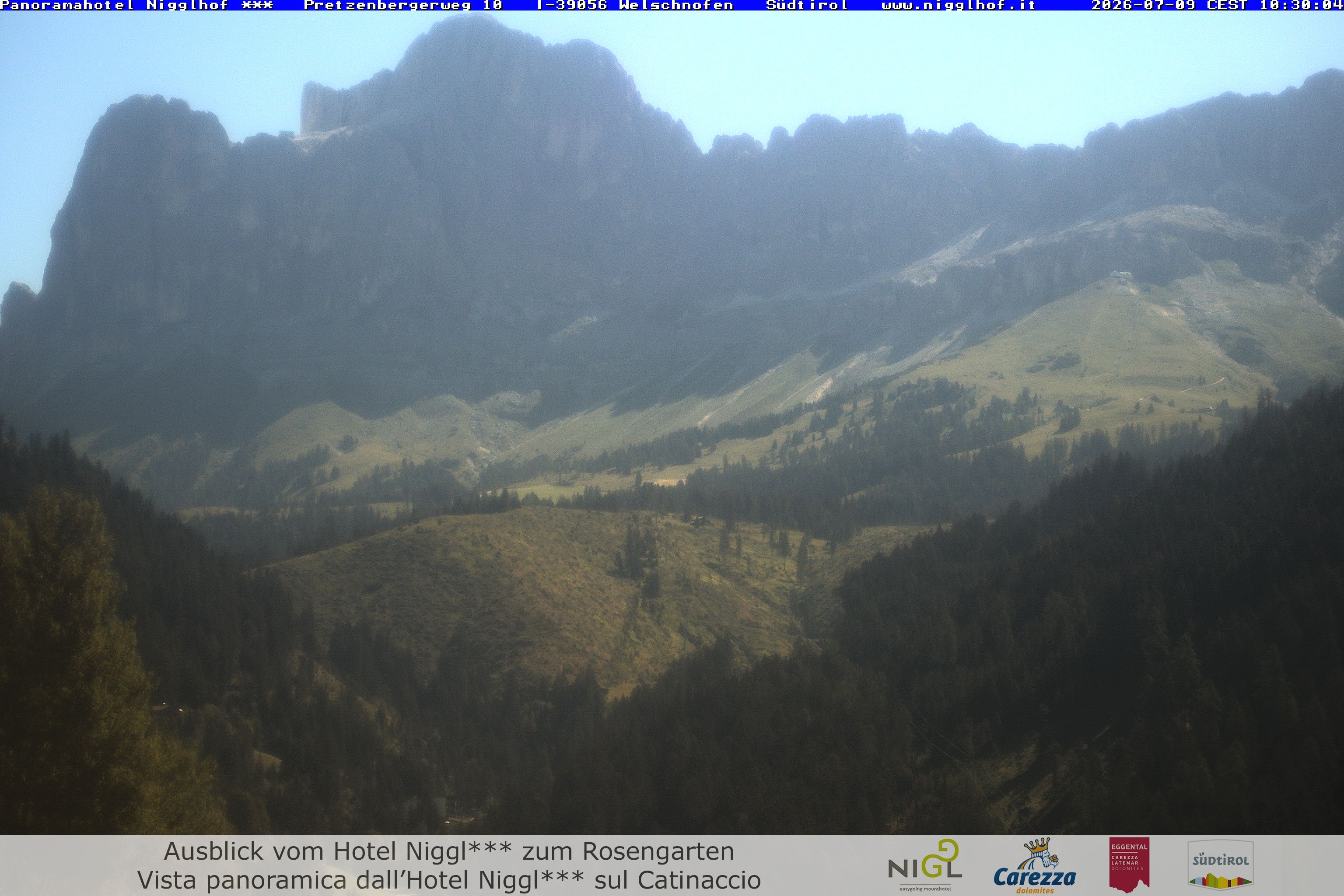 Archiv Foto Webcam Welschnofen: Hotel Nigglhof