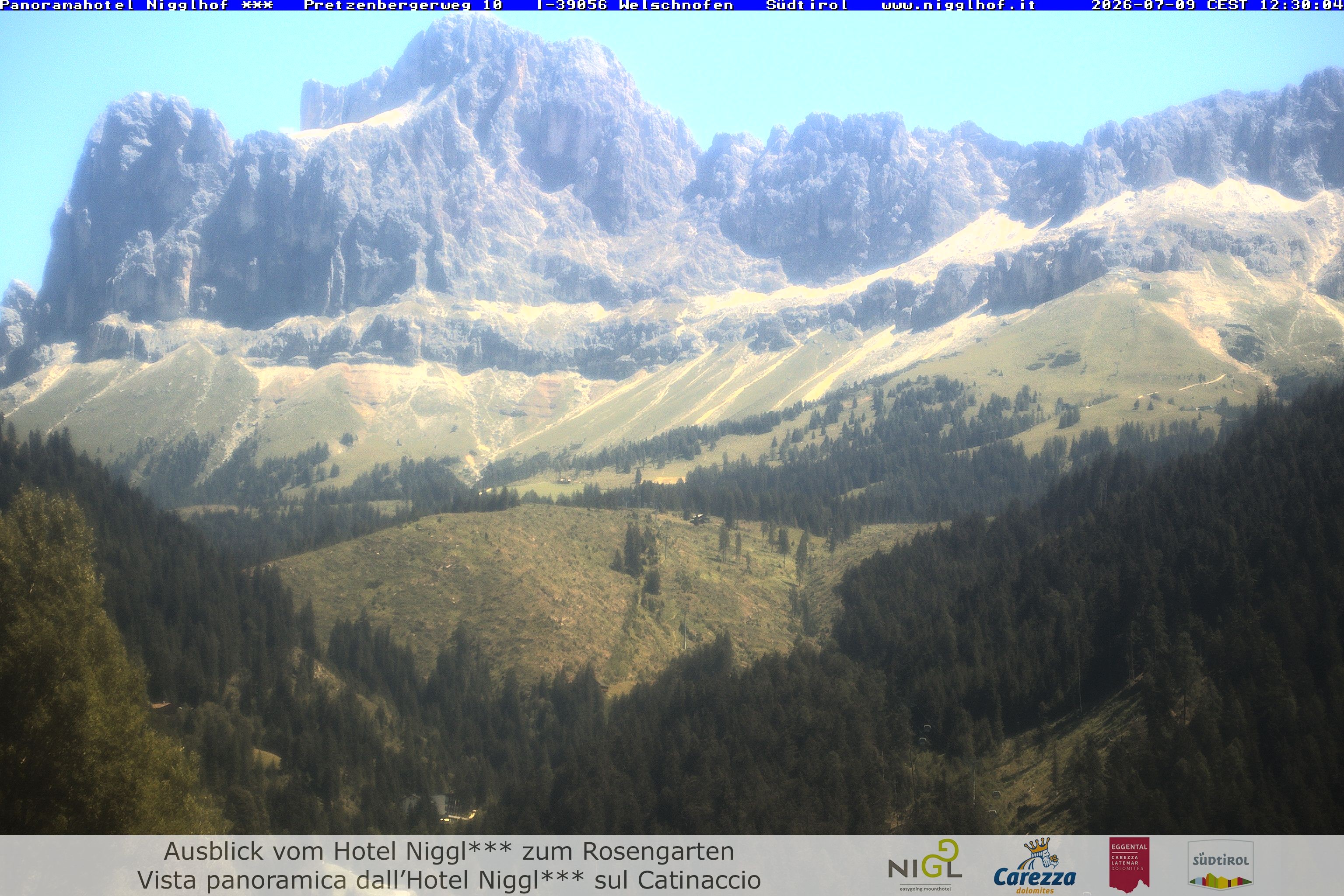 Archiv Foto Webcam Welschnofen: Hotel Nigglhof