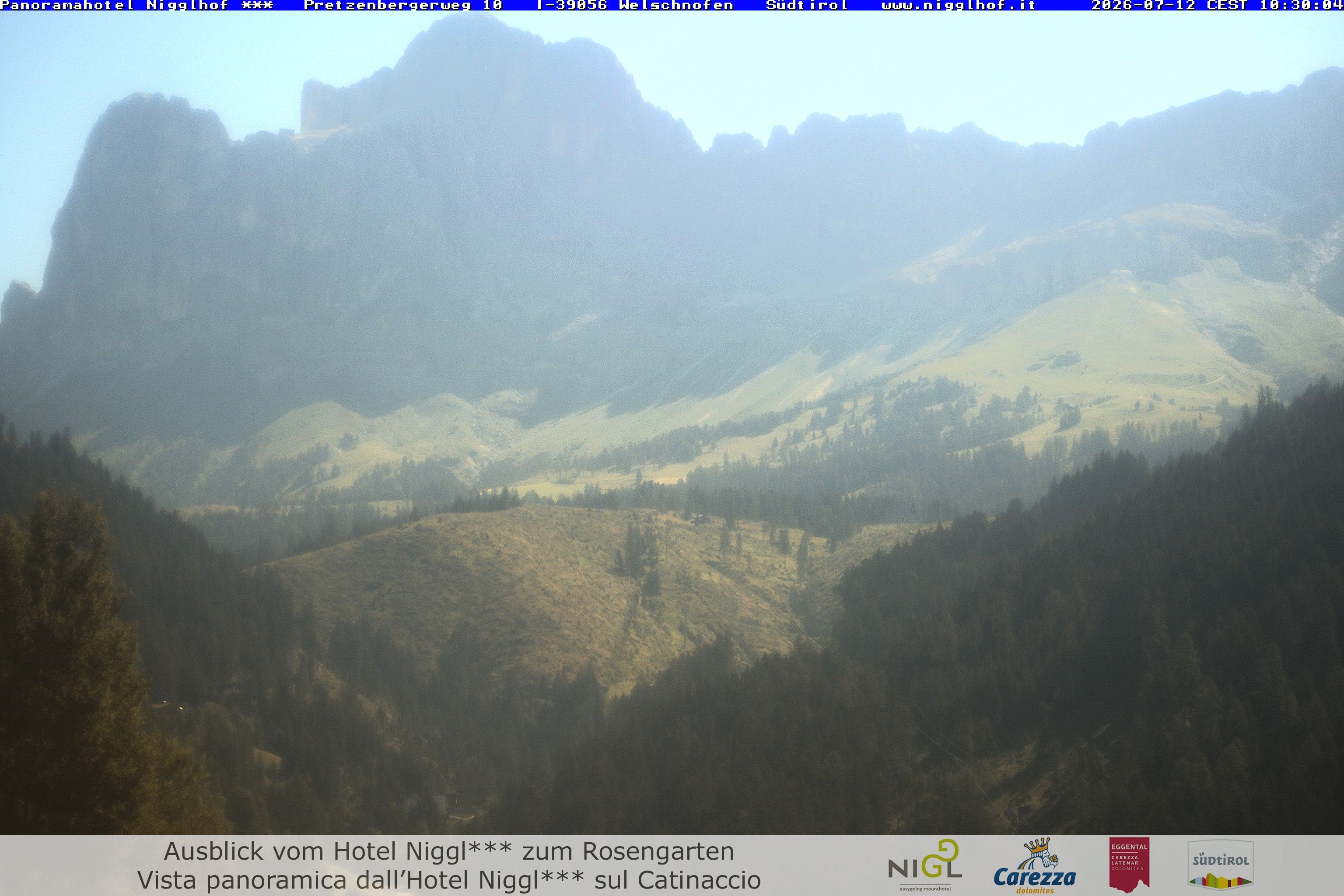 Archiv Foto Webcam Welschnofen: Hotel Nigglhof