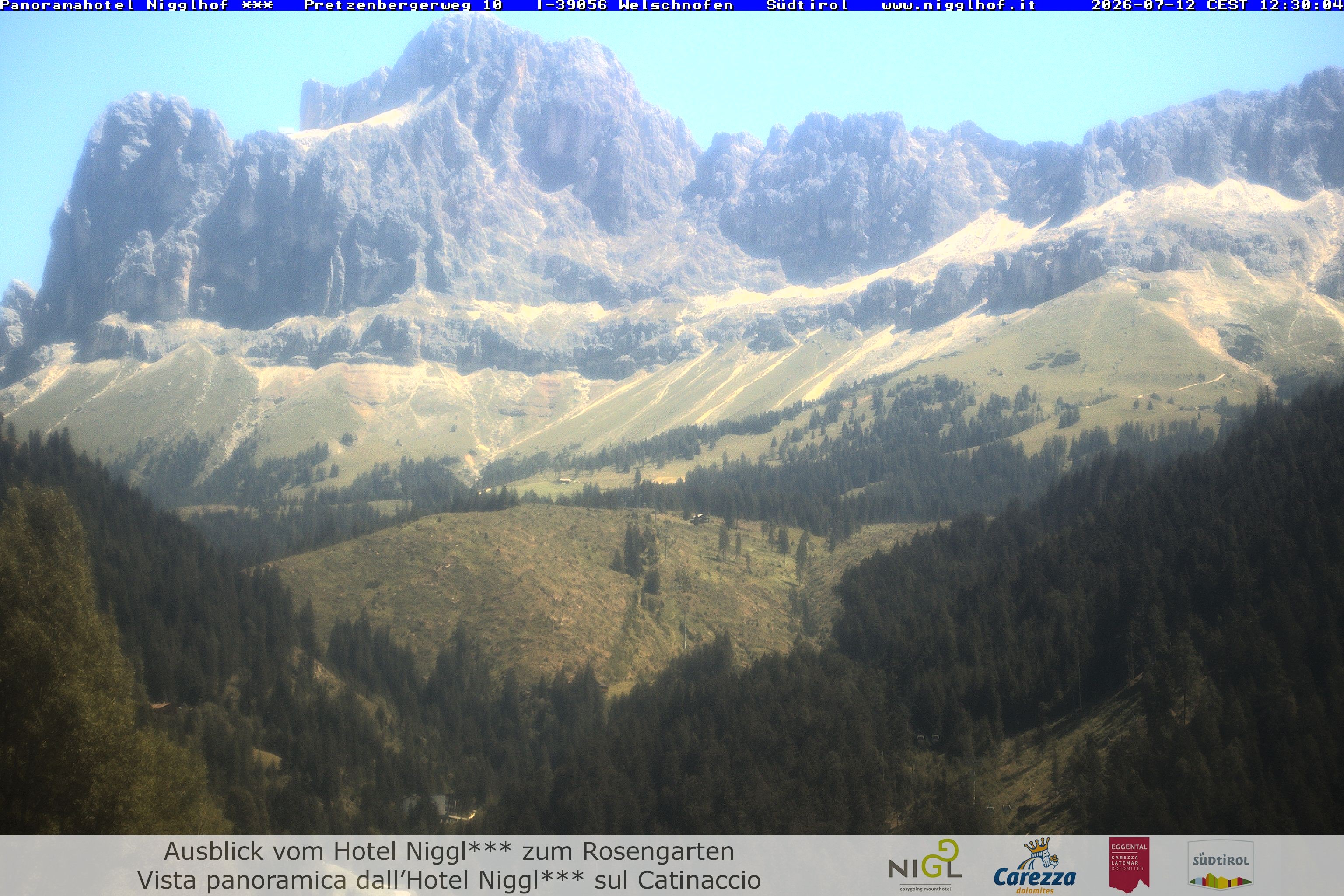 Archiv Foto Webcam Welschnofen: Hotel Nigglhof