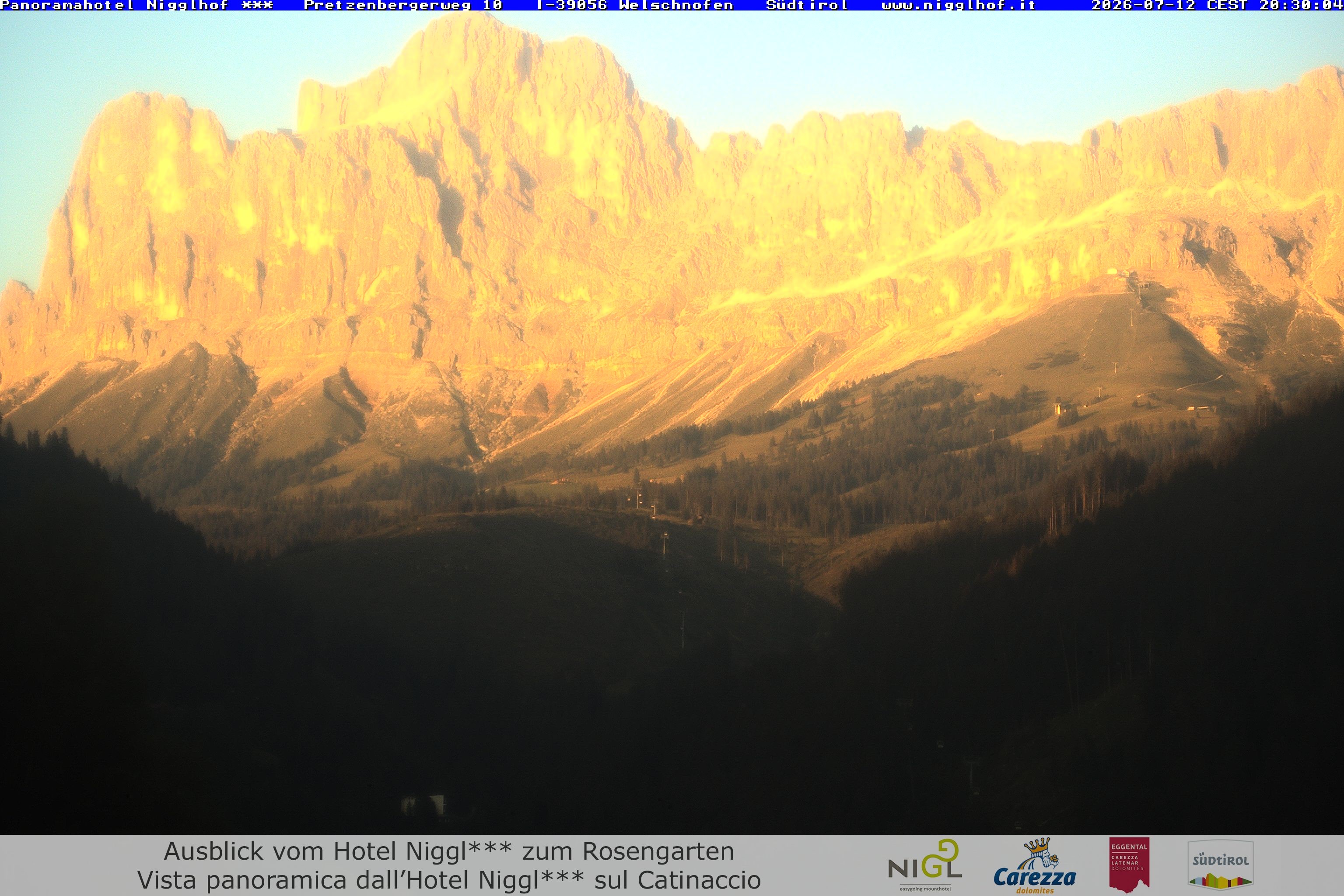 Archiv Foto Webcam Welschnofen: Hotel Nigglhof