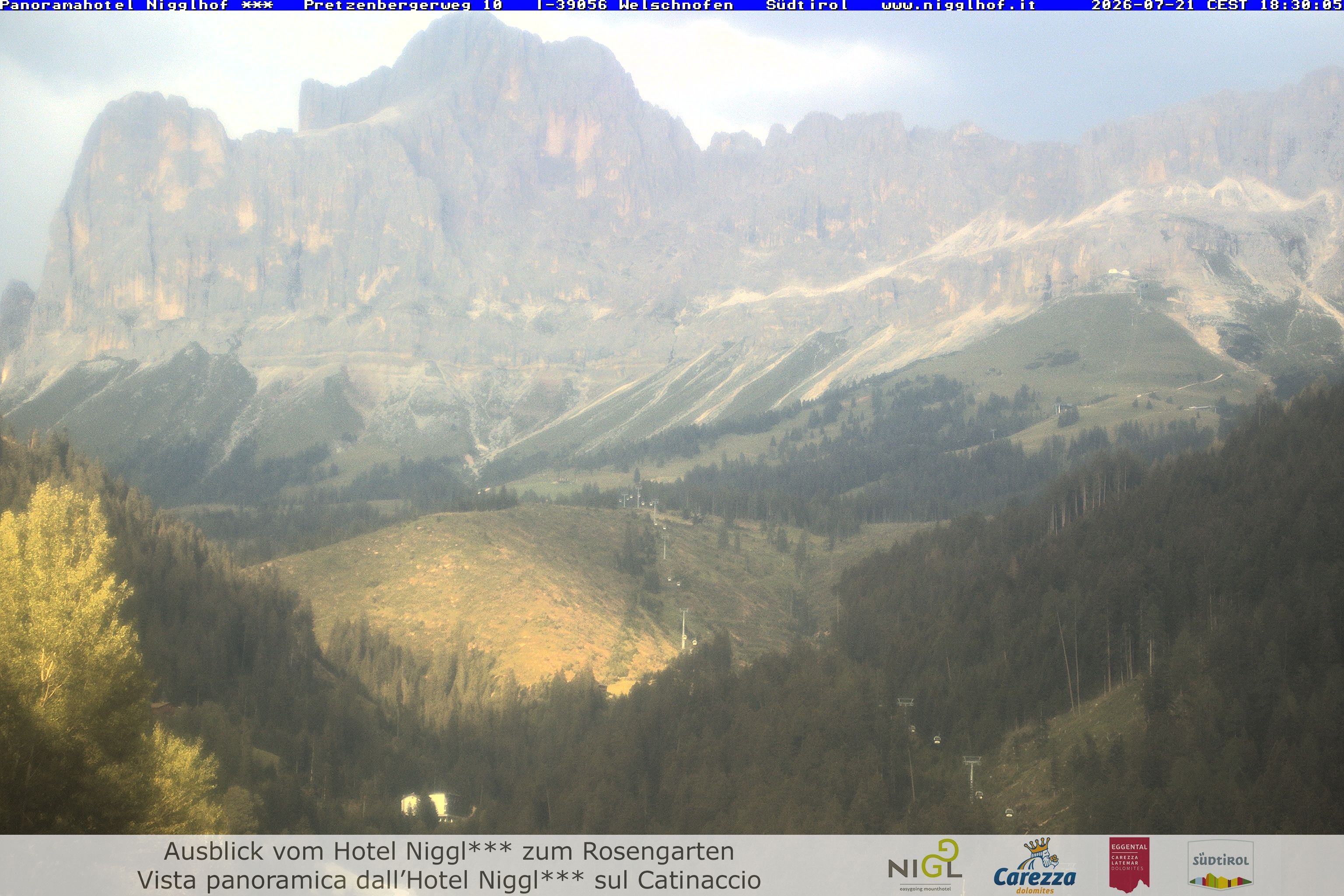 Archiv Foto Webcam Welschnofen: Hotel Nigglhof