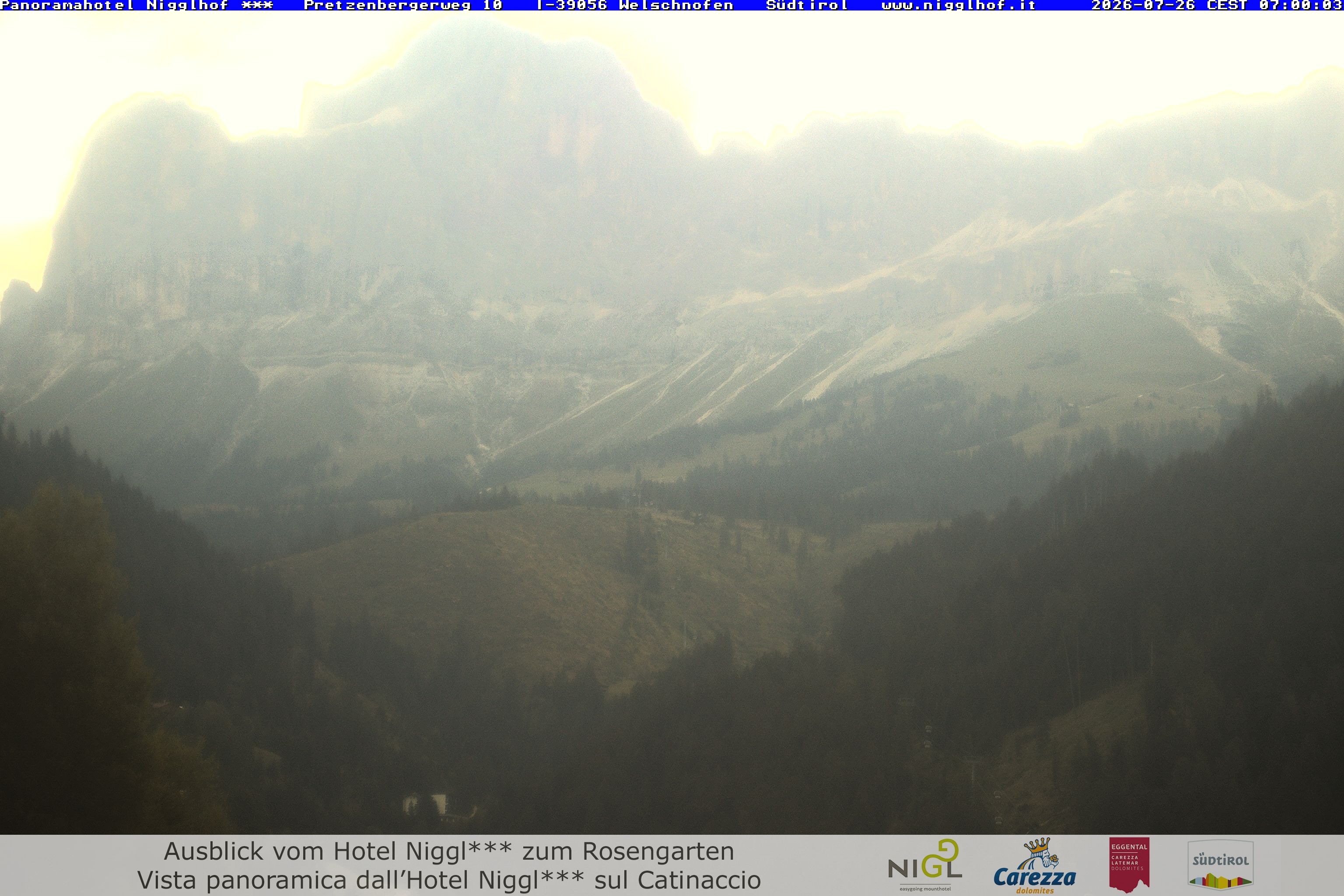 Archiv Foto Webcam Welschnofen: Hotel Nigglhof