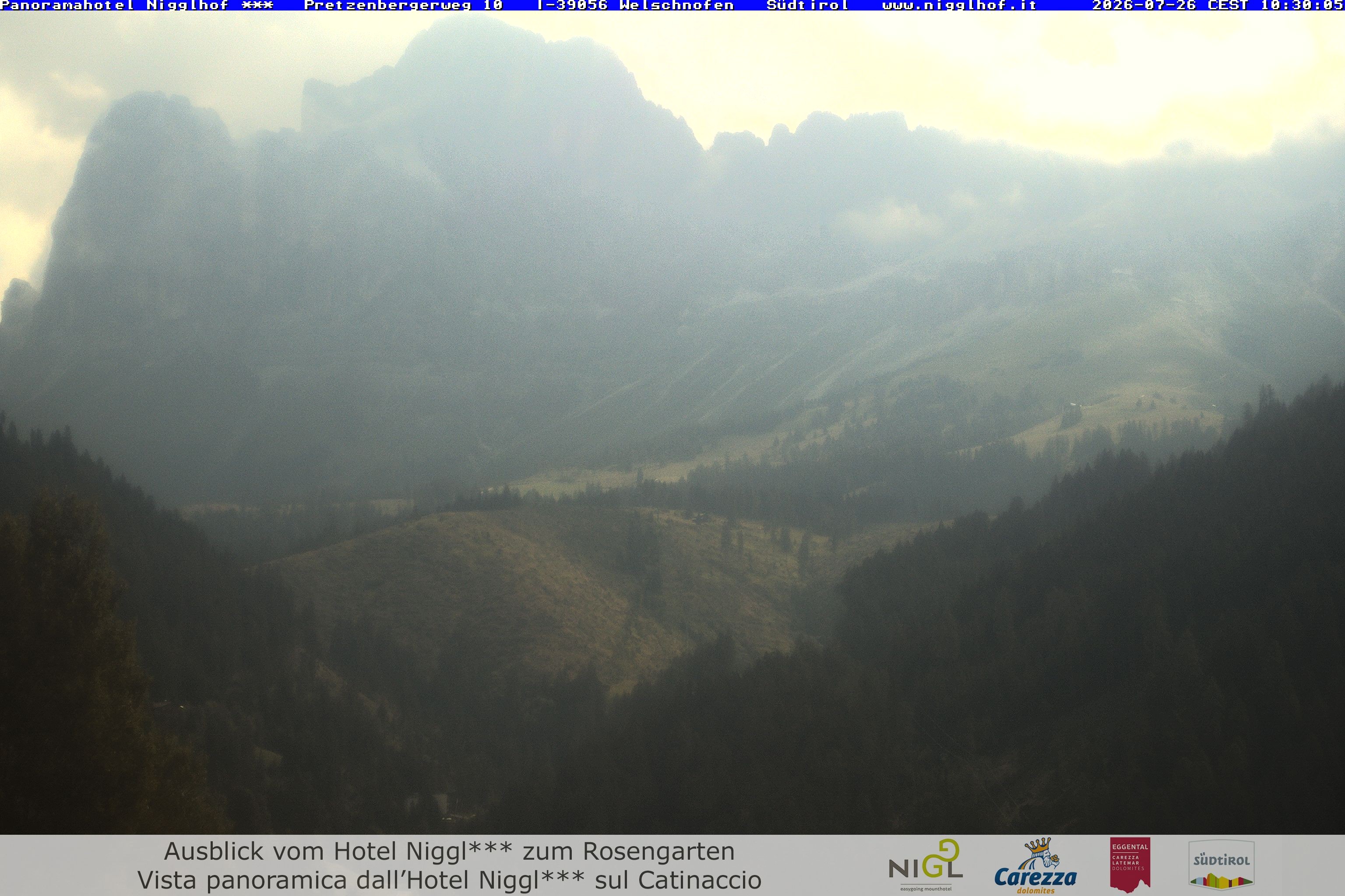 Archiv Foto Webcam Welschnofen: Hotel Nigglhof