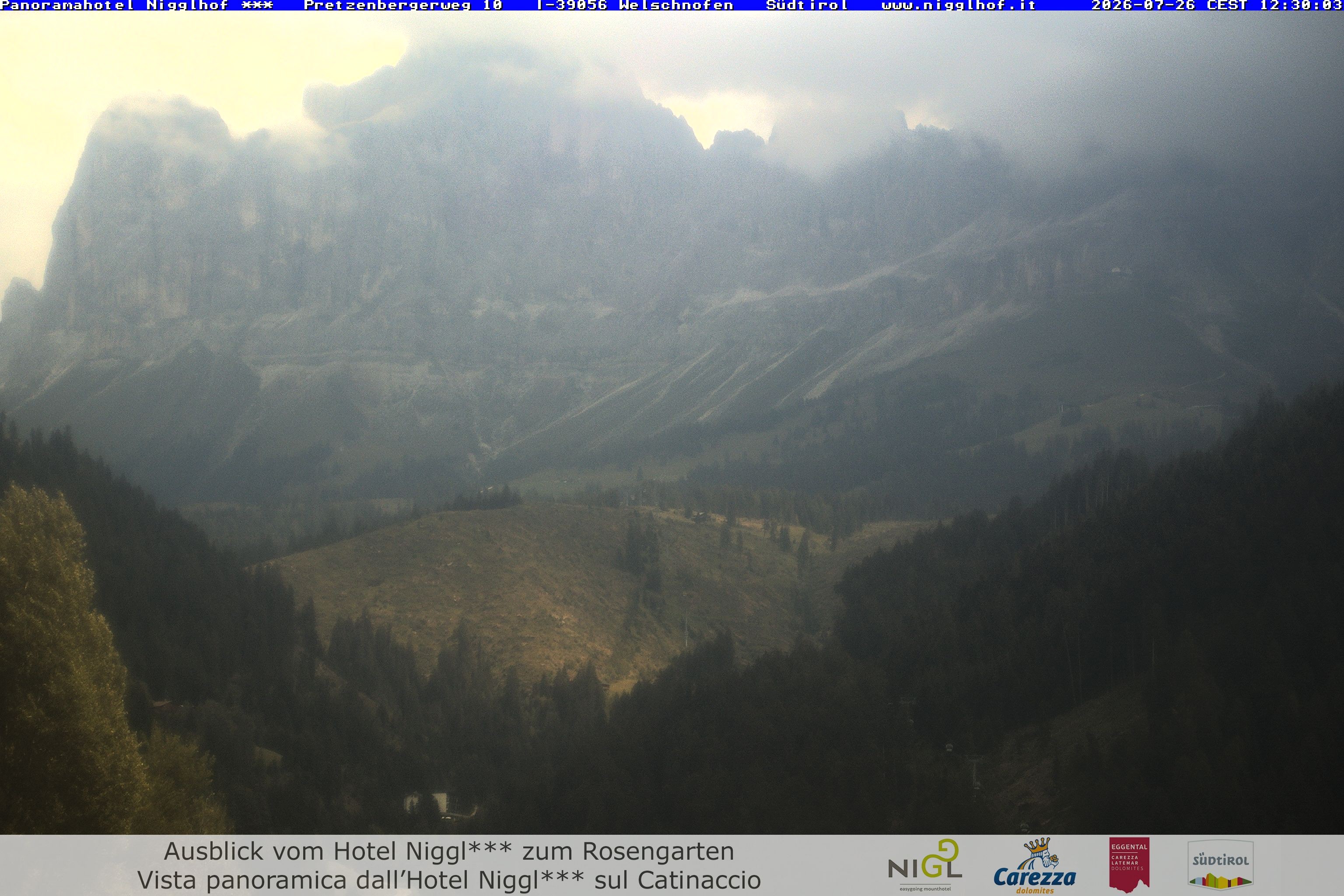 Archiv Foto Webcam Welschnofen: Hotel Nigglhof