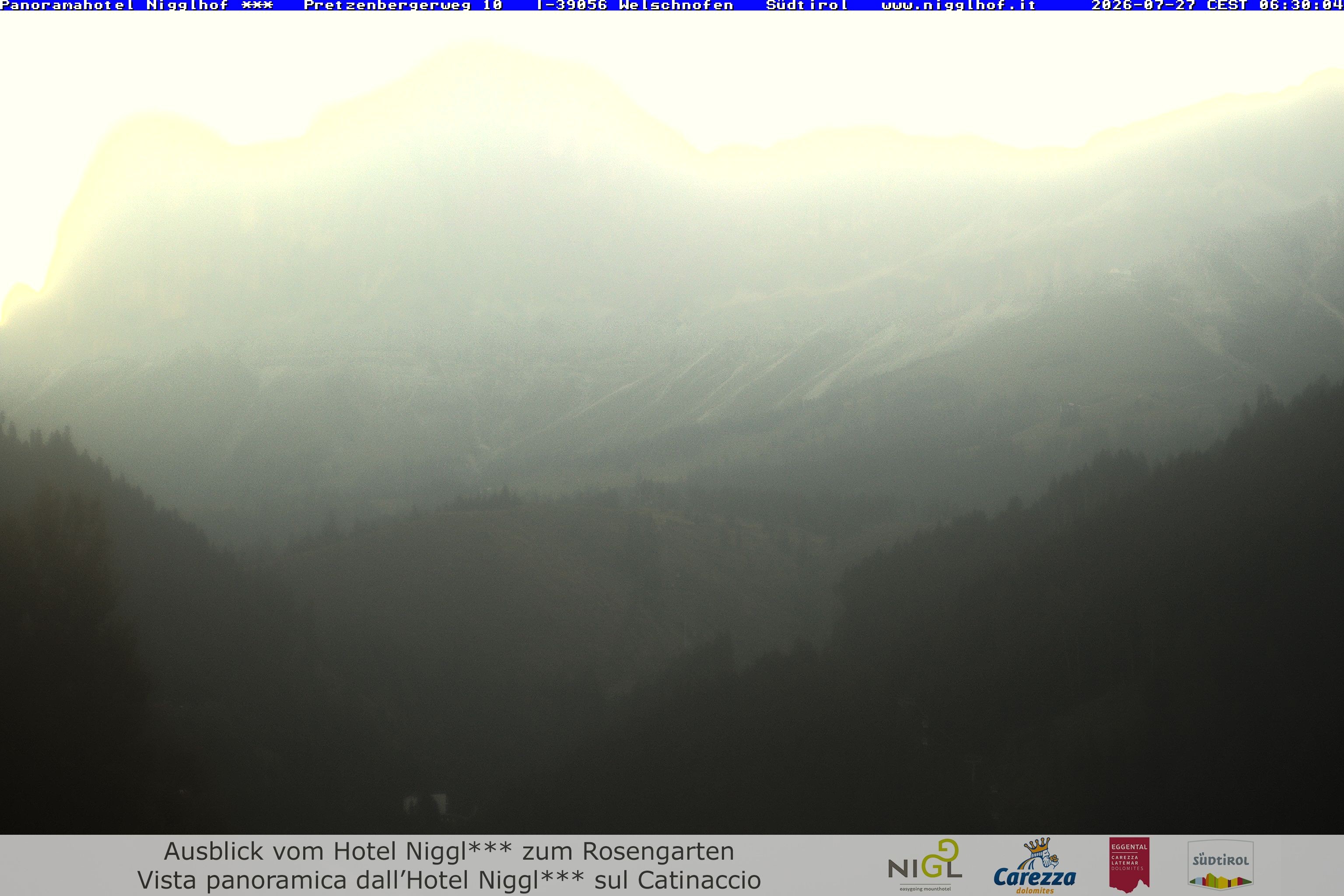 Archiv Foto Webcam Welschnofen: Hotel Nigglhof